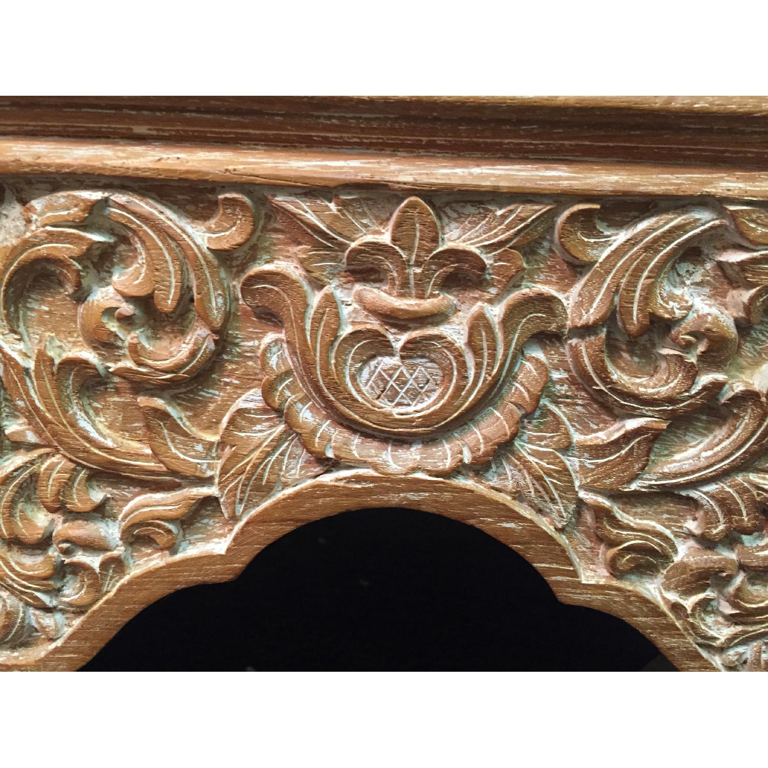 Antique Thai Howdah Gilt Elephant Throne Chairs (pair) - image-6