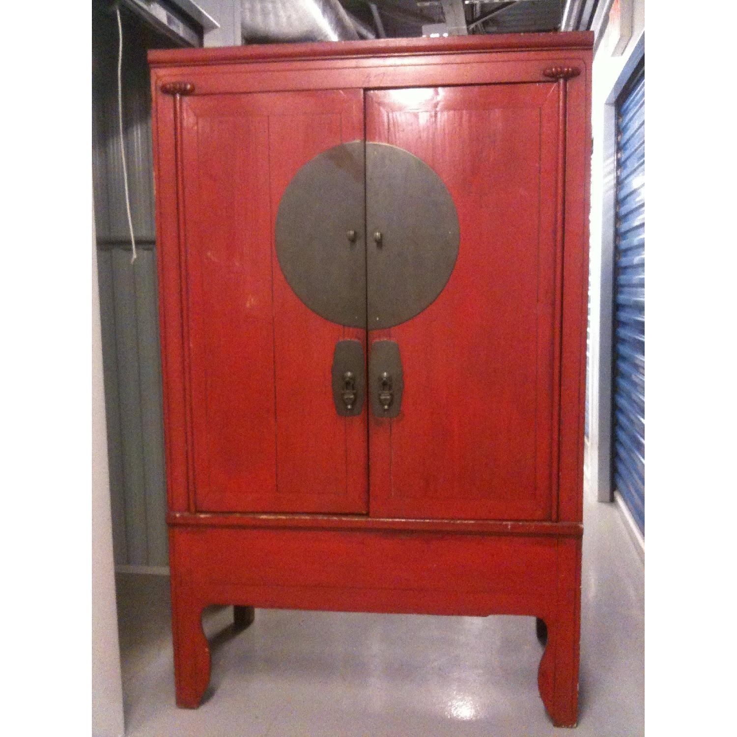 Antique Chinese Wedding Chest - image-1