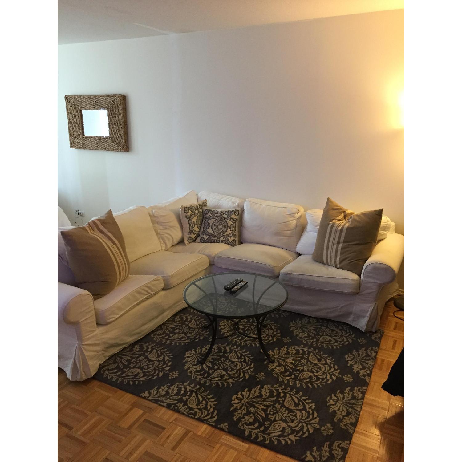 Ikea Ektorp L-Shaped Corner Sofa - image-1