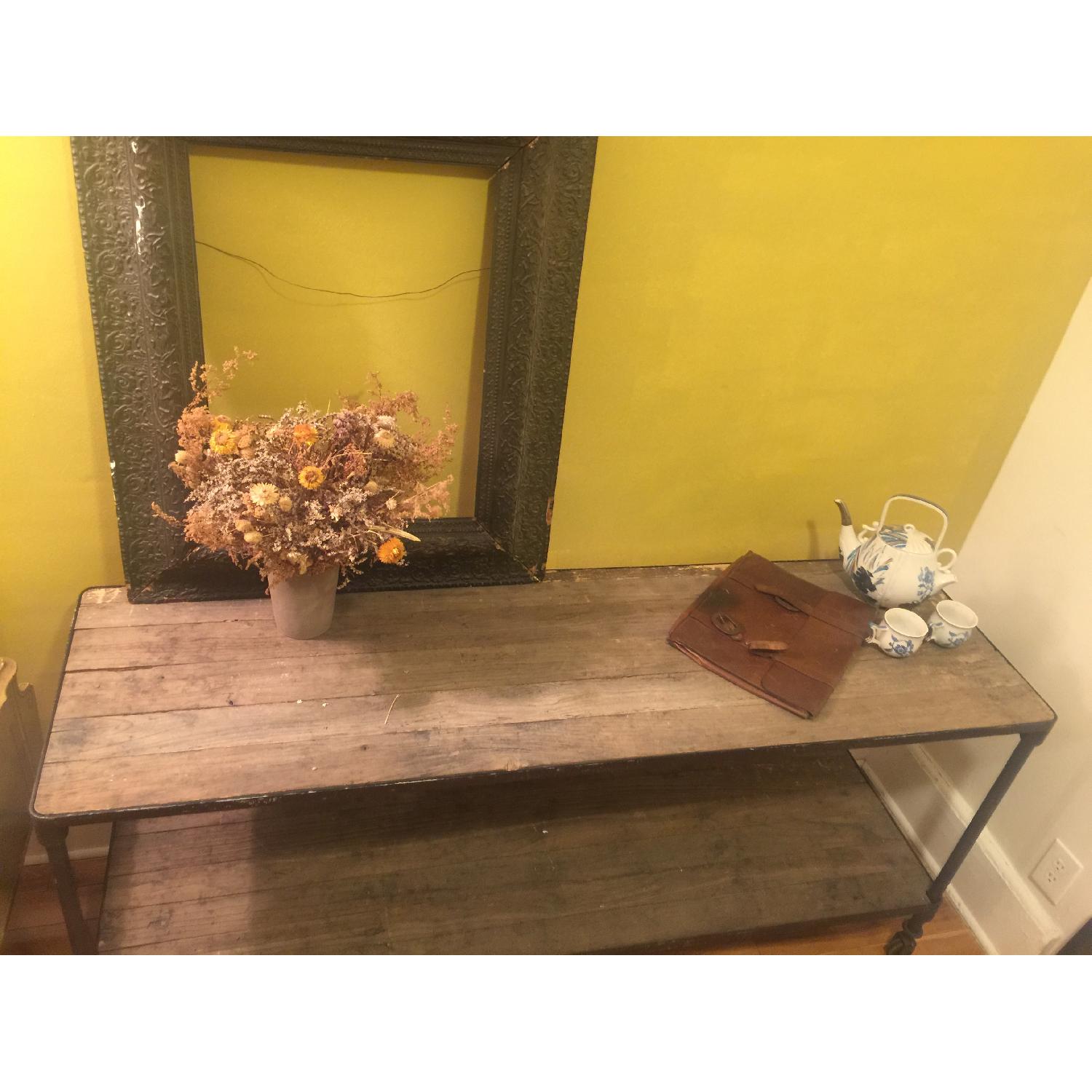 Restoration Hardware Dutch Industrial Rustic Console - image-1