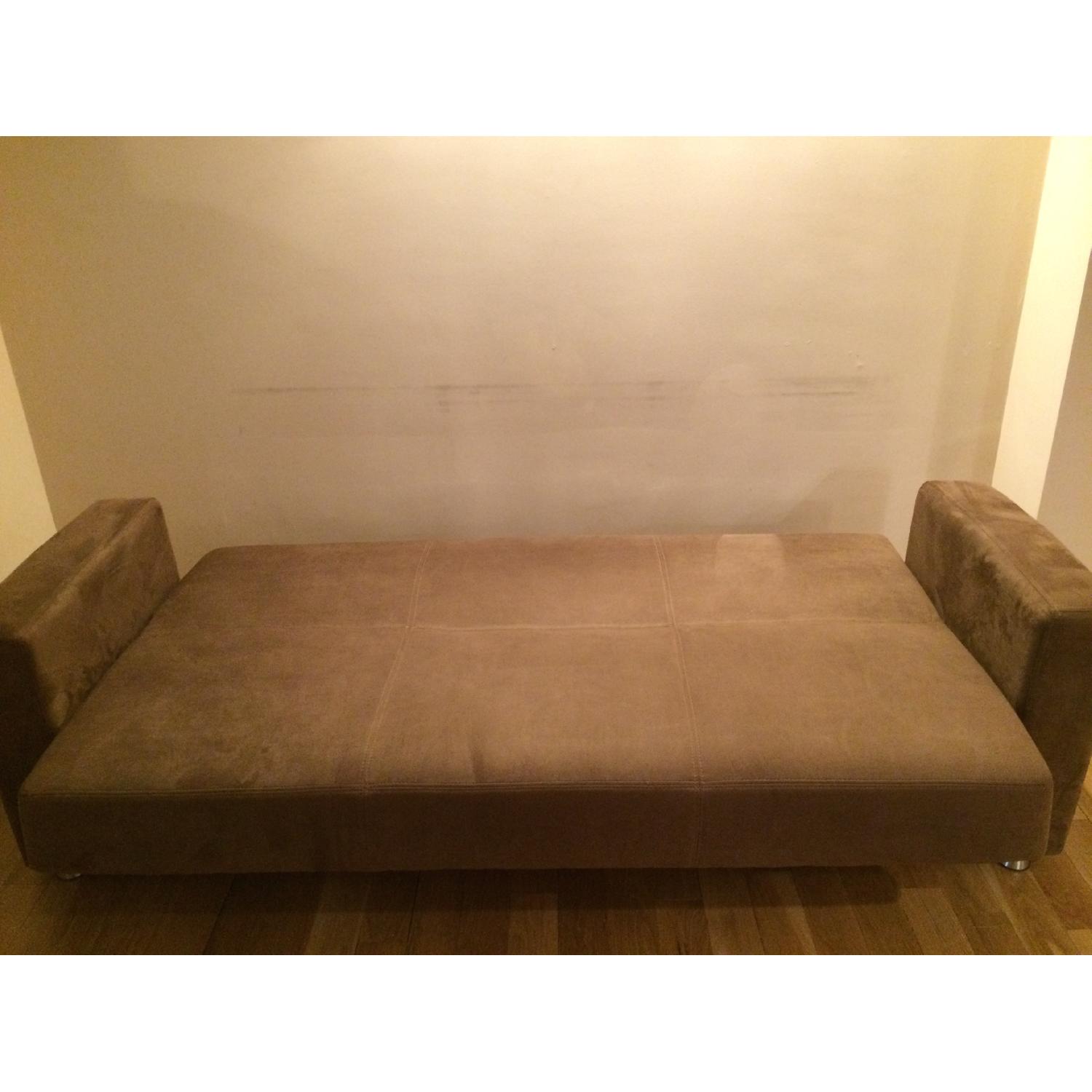 Istikbal Suede Futon/Sofa Bed - image-3