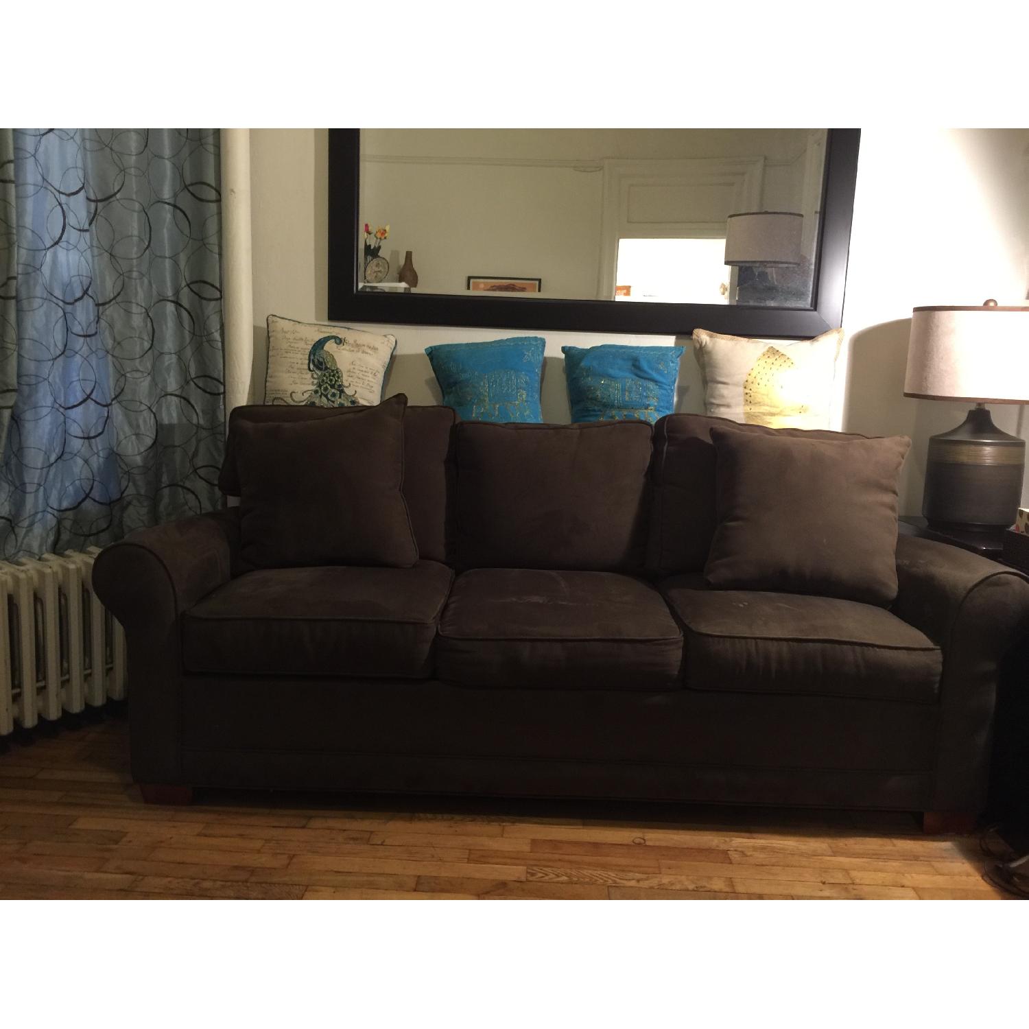 Raymour & Flanigan Queen Sleeper Sofa - image-1