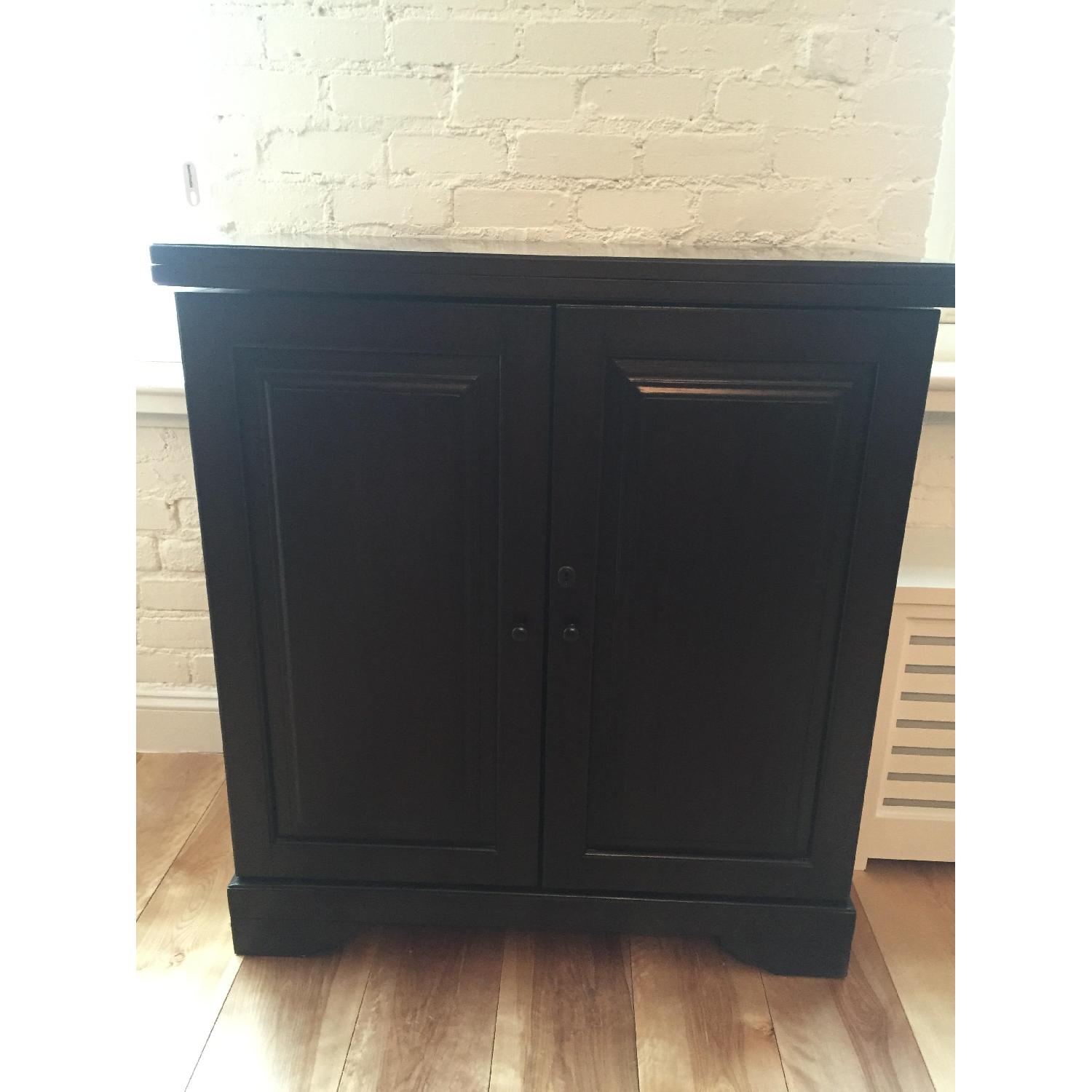 Pottery Barn Modine Bar in Mahogany - image-1