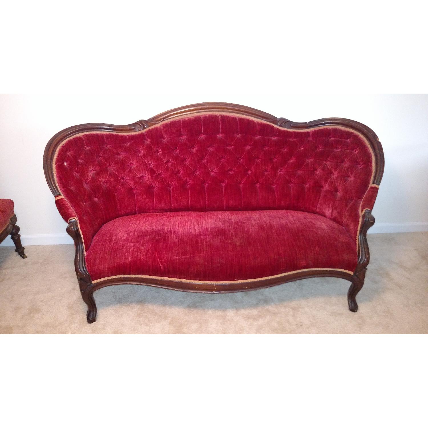 Victorian Couches - Pair - image-12