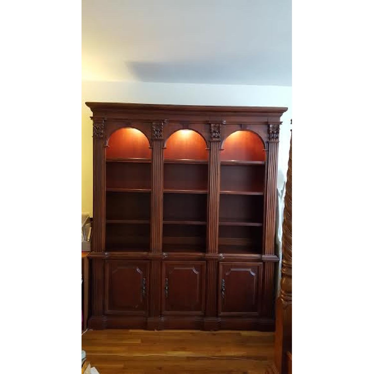 Hooker Furniture European Renaissance Solid Wood Bookcase - image-1