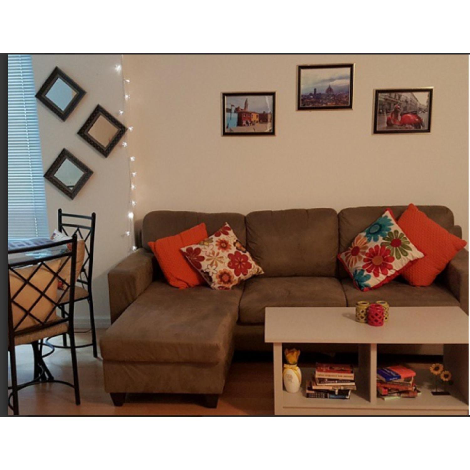 Sectional Sofa w/ Removable Chaise - image-1