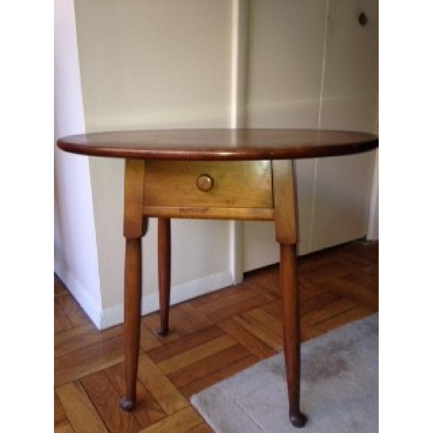 Leopold Stickley Cherry Side Table - image-1
