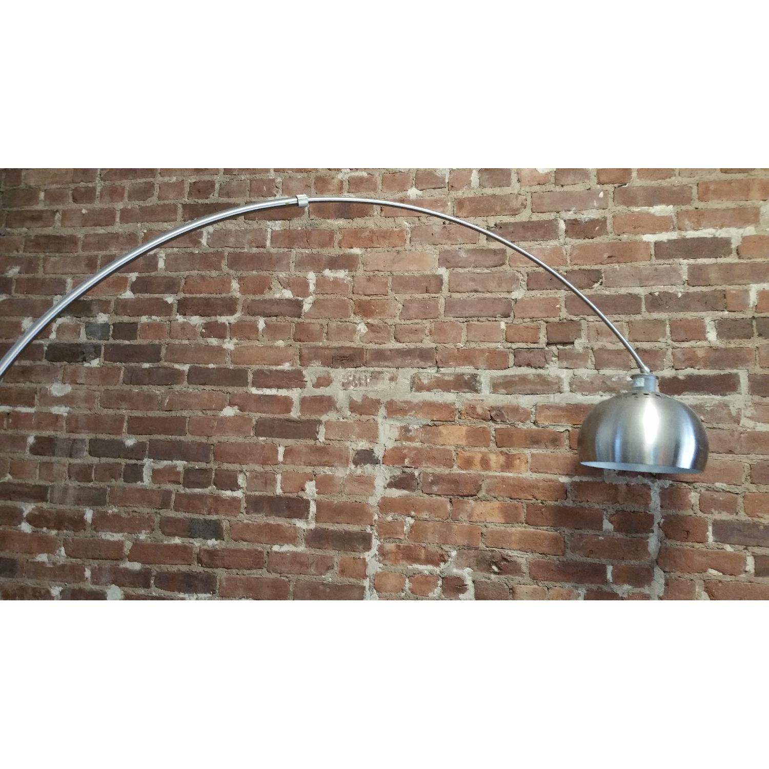 Mod Floor Lamp w/ Black Marble Base - image-2