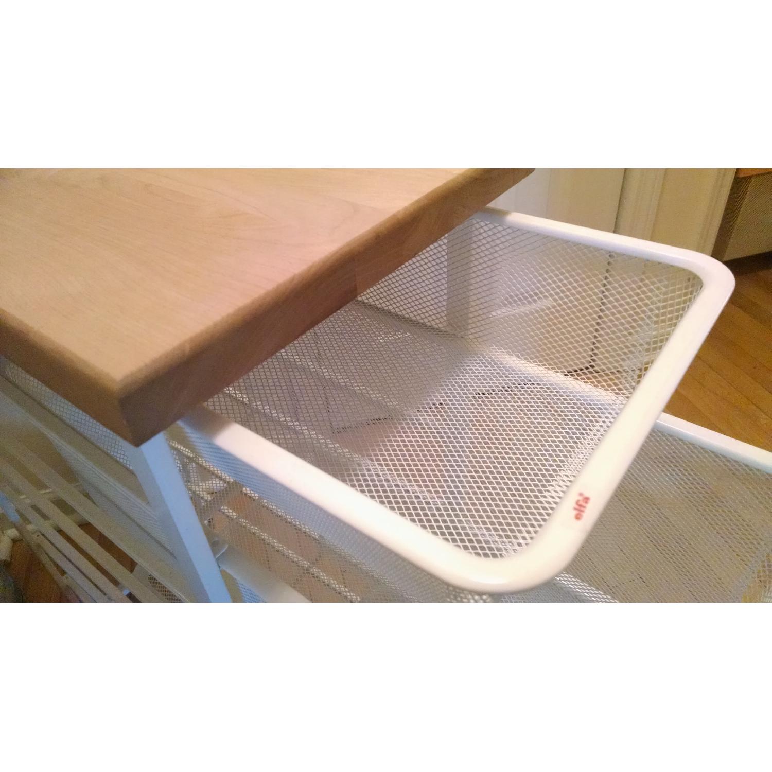 The Container Store Elfa Wire Basket Drawers Unit - image-3