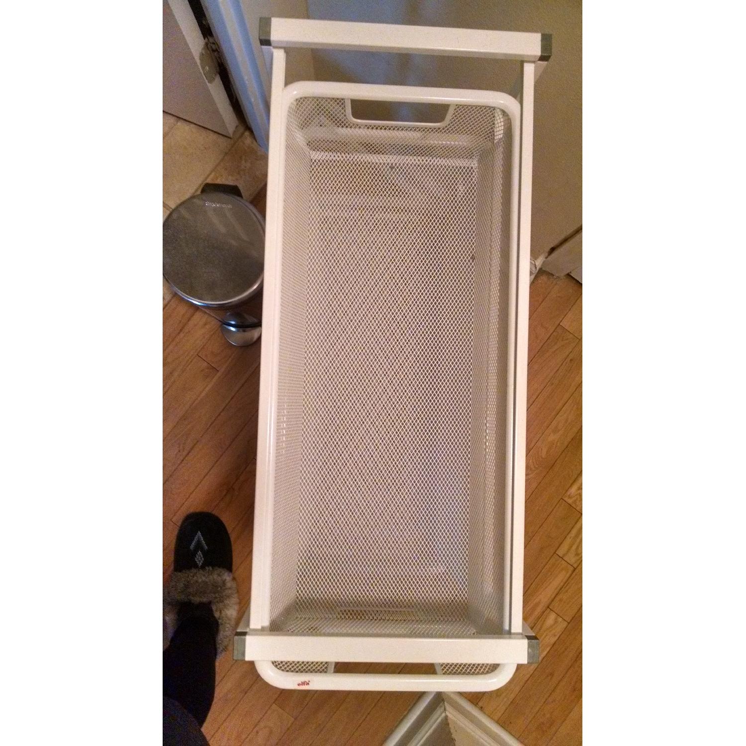 The Container Store Elfa Wire Basket Drawers Unit - image-6