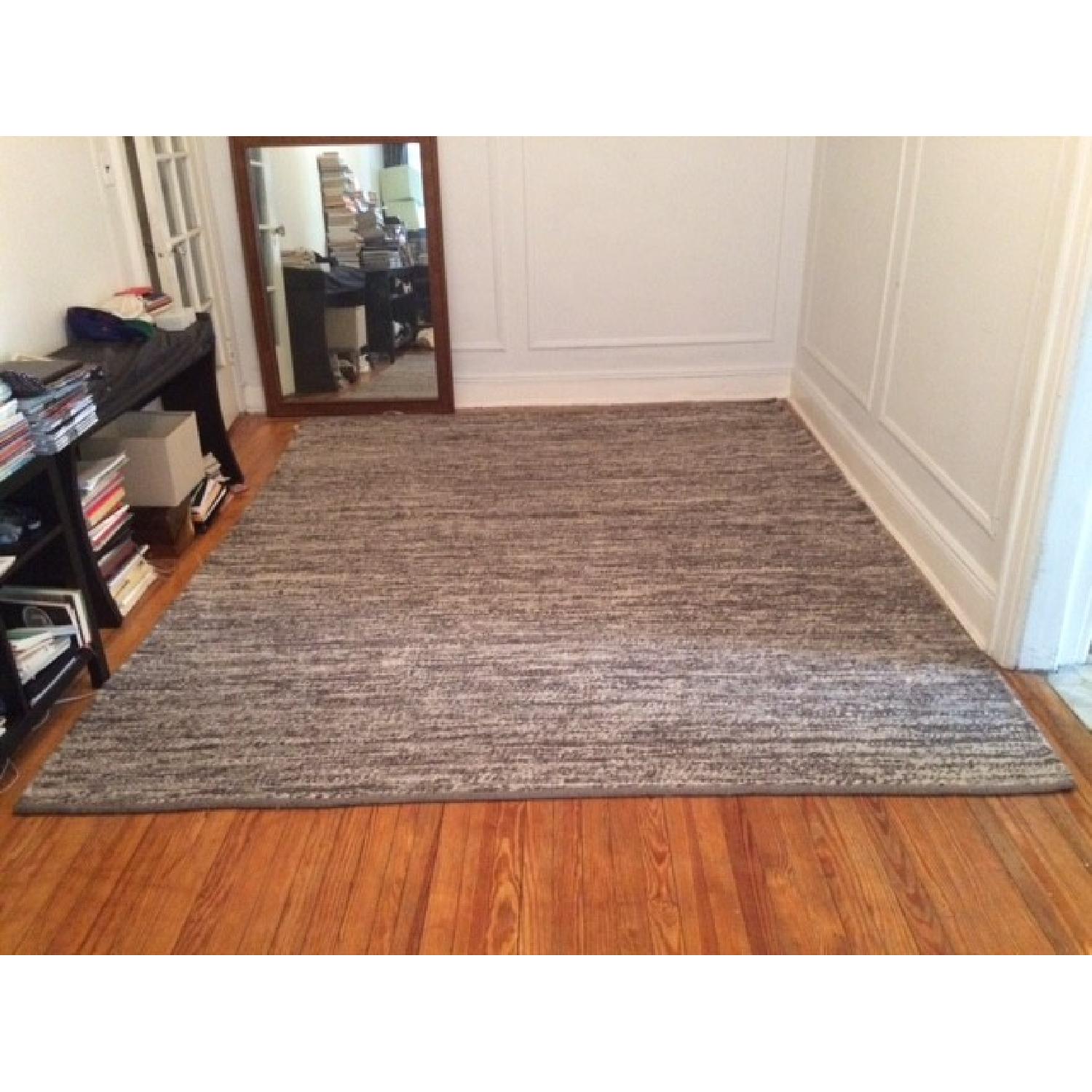 West Elm Sweater Wool Rug in Charcoal - image-1