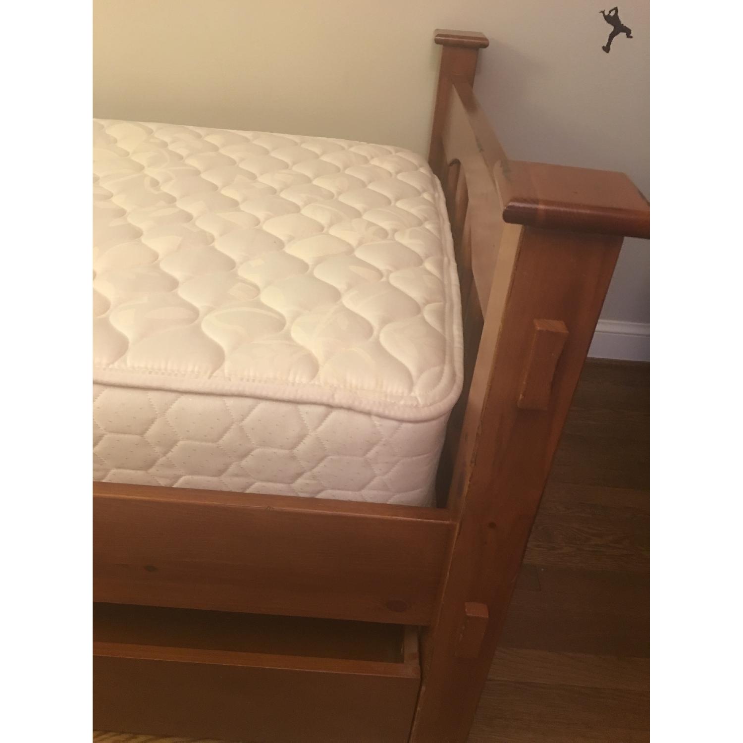 Pottery Barn Kendall Twin Bed w/ Trundle - image-4