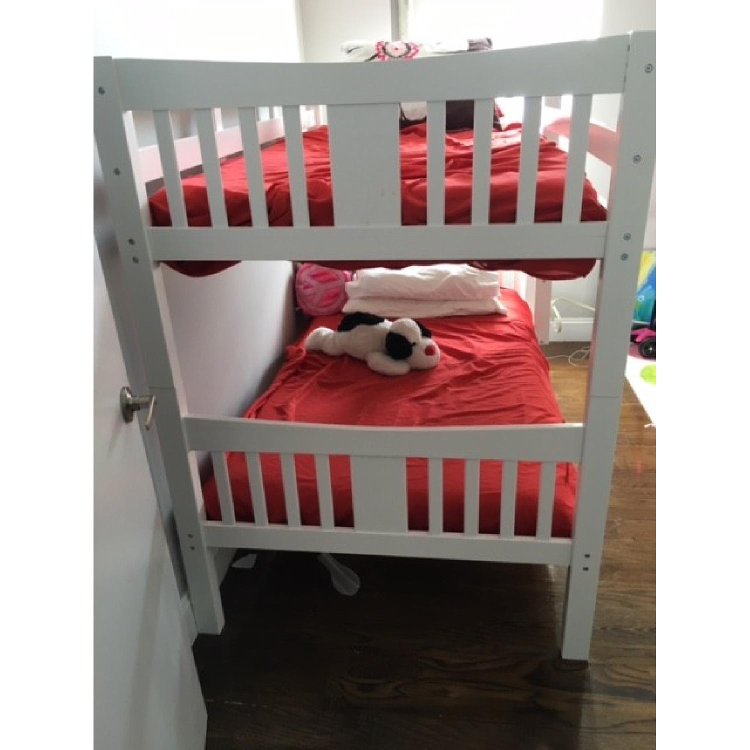 Ikea Children's Twin Size Bunk Beds - image-1