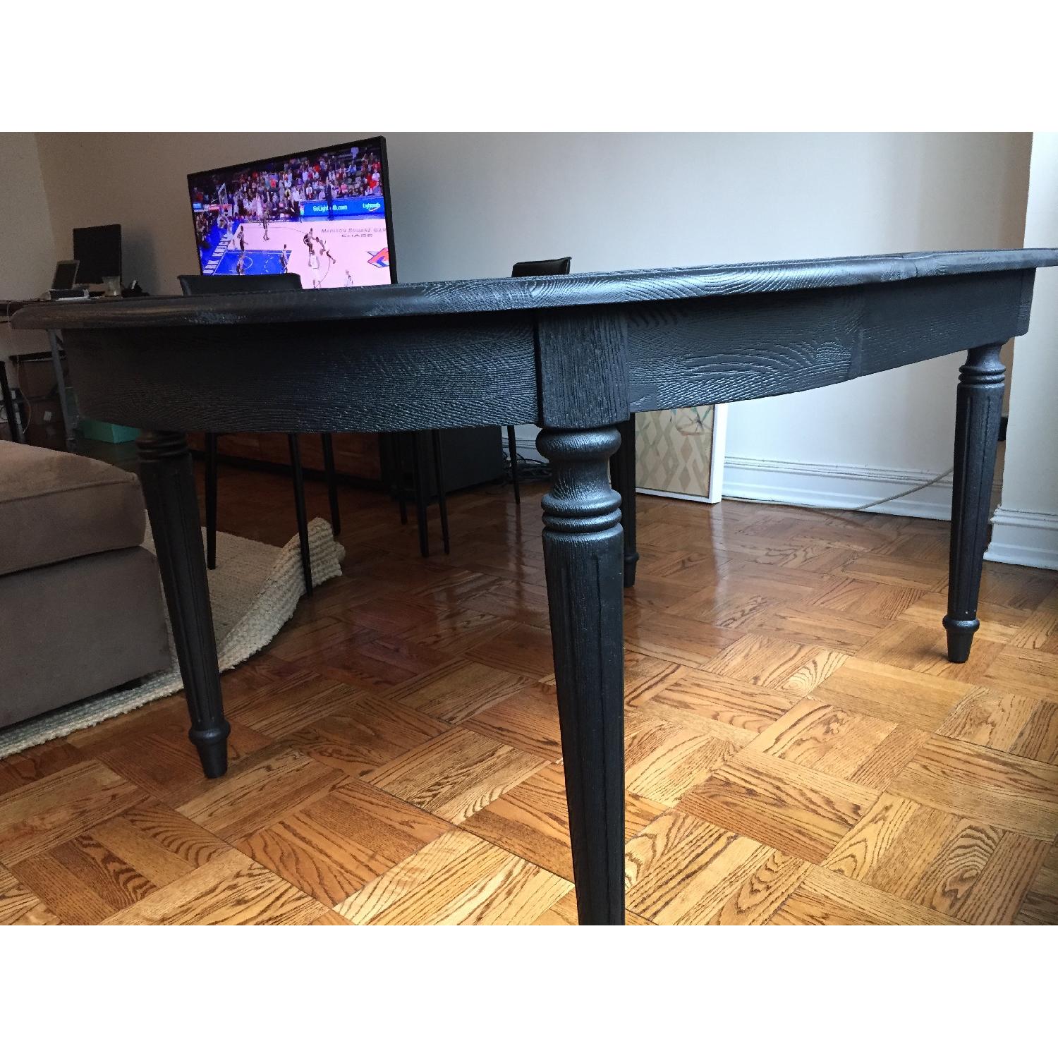 Restoration Hardware Vintage French Fluted-Leg Dining Table - image-2