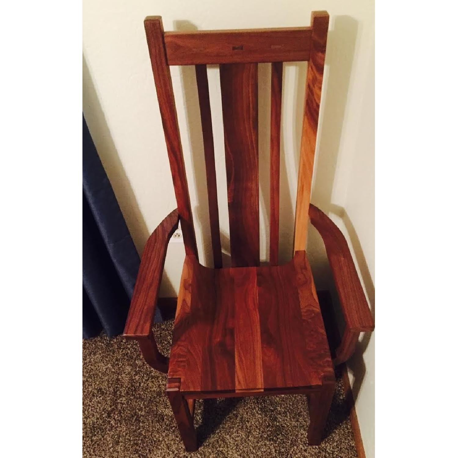 Handmade Amish Dining Chairs - Set of 10 - image-5