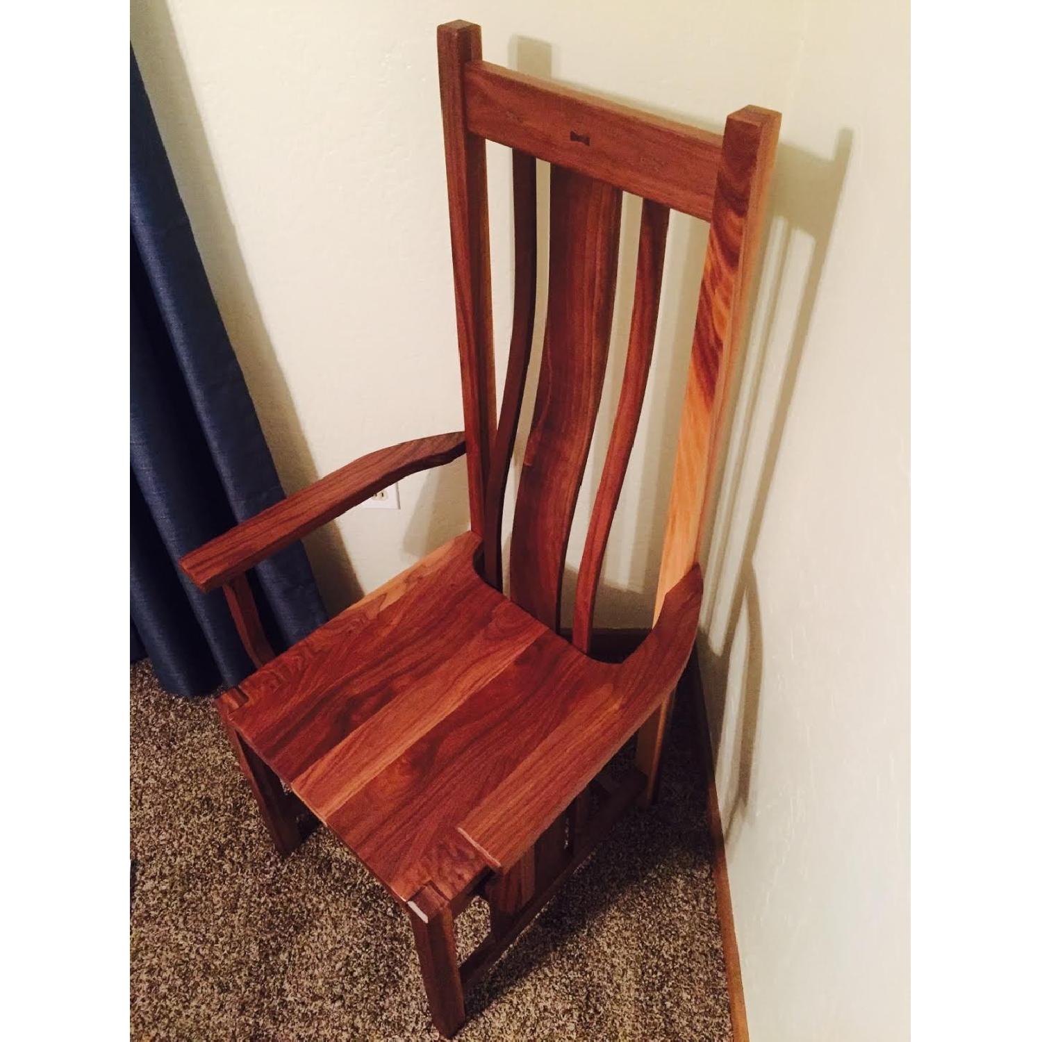 Handmade Amish Dining Chairs - Set of 10 - image-6