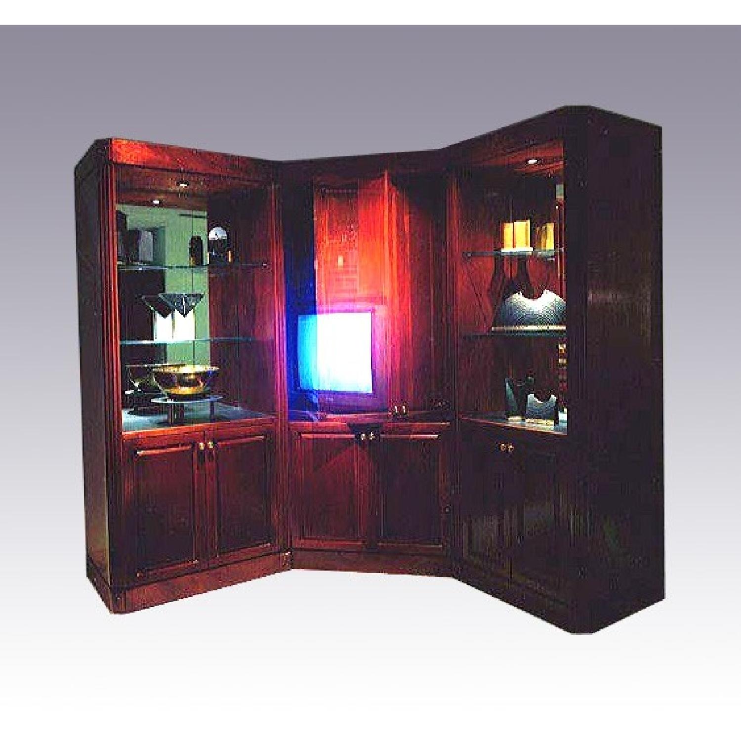 Motorized Rotating Center Corner Cabinet - image-1