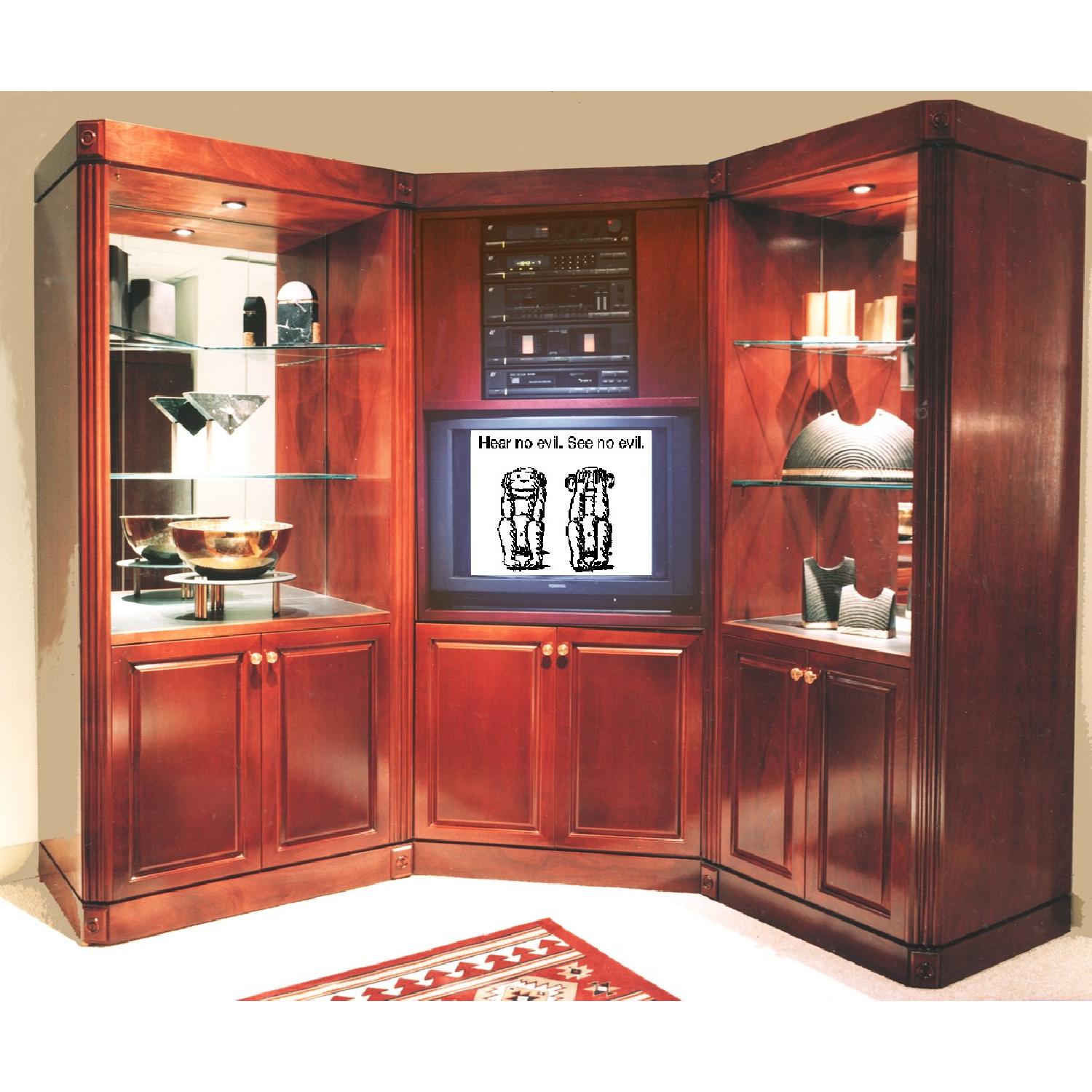 Motorized Rotating Center Corner Cabinet - image-3