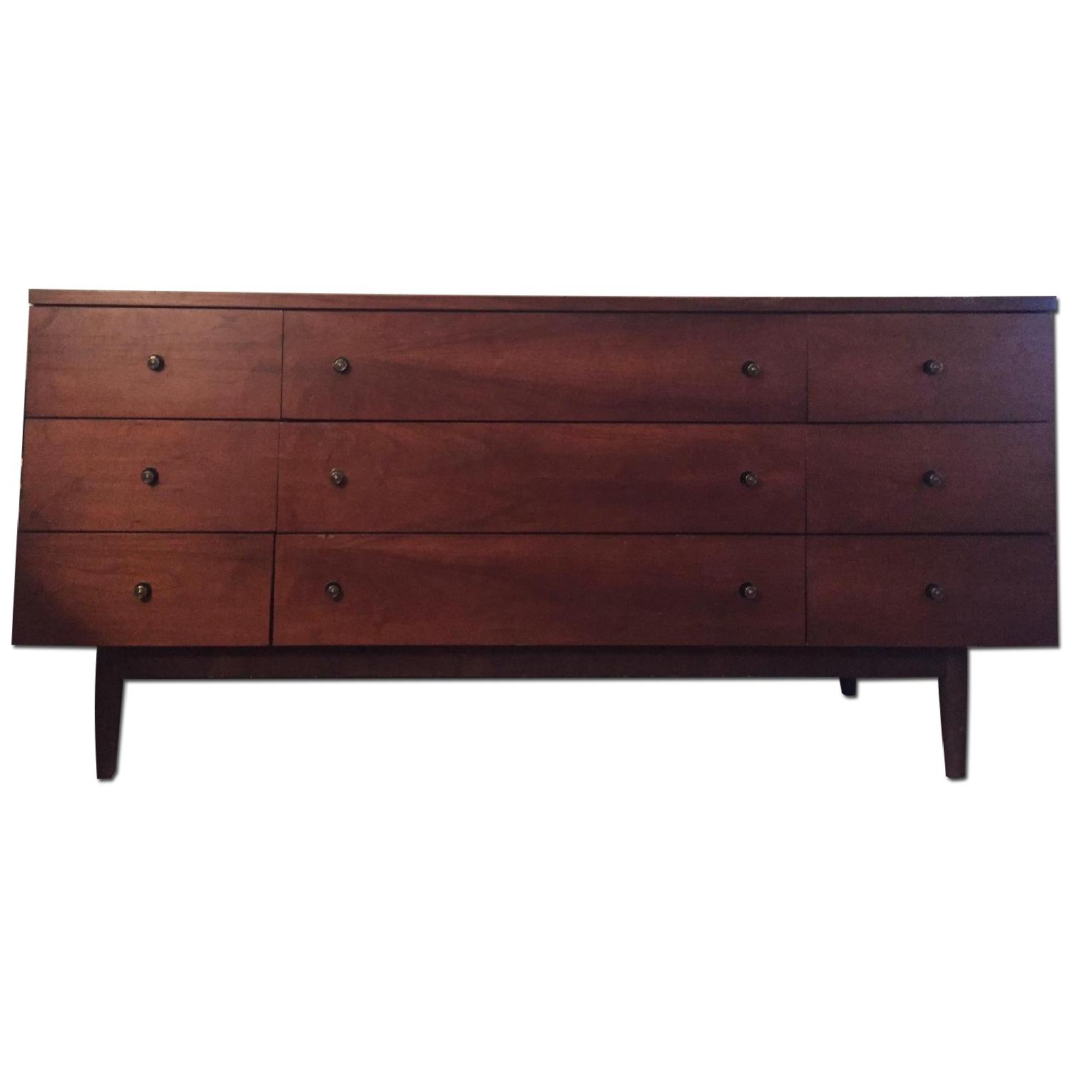 Mid-Century 6-Drawer Dresser - image-0