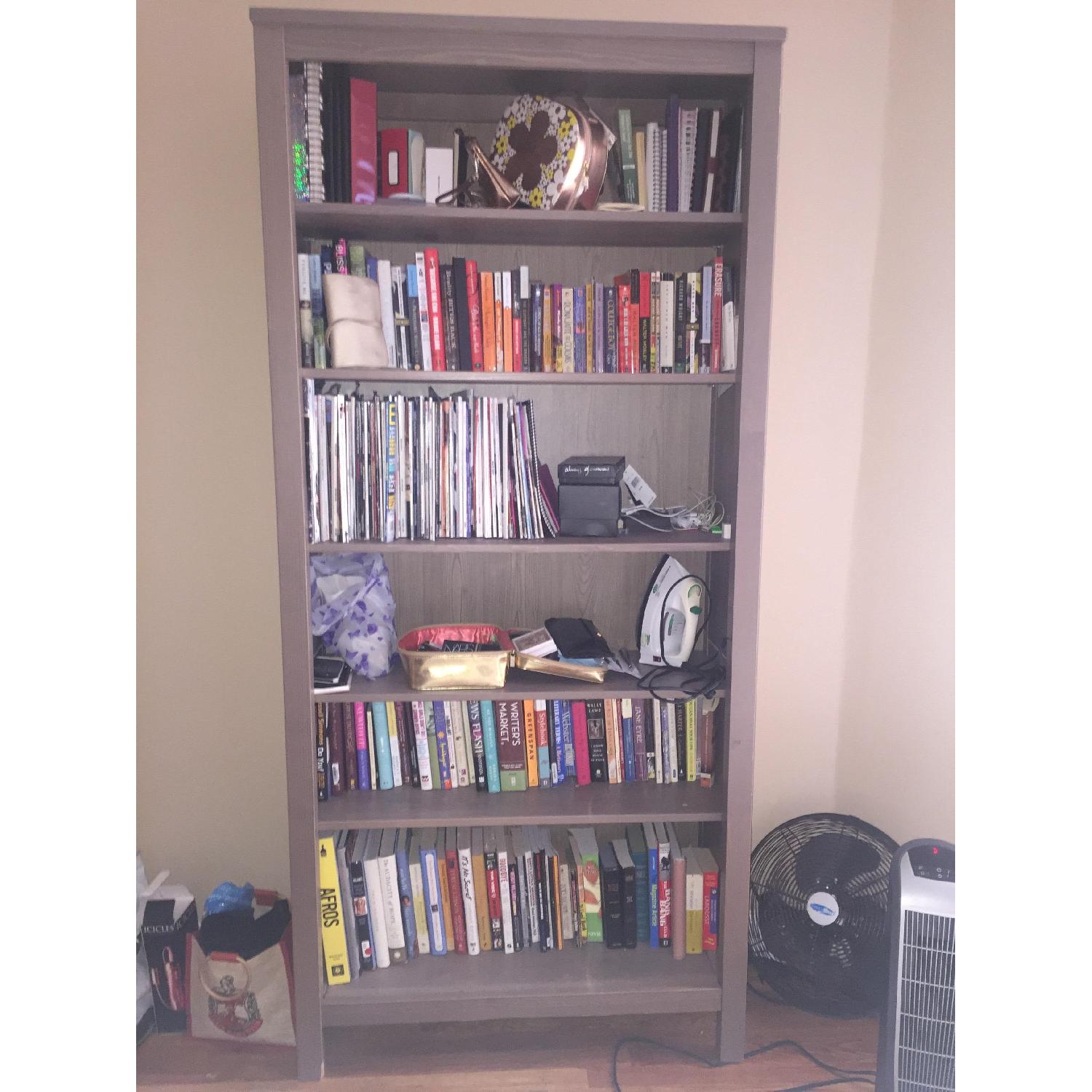 Ikea Hemnes Grey Brown Bookcase - image-2