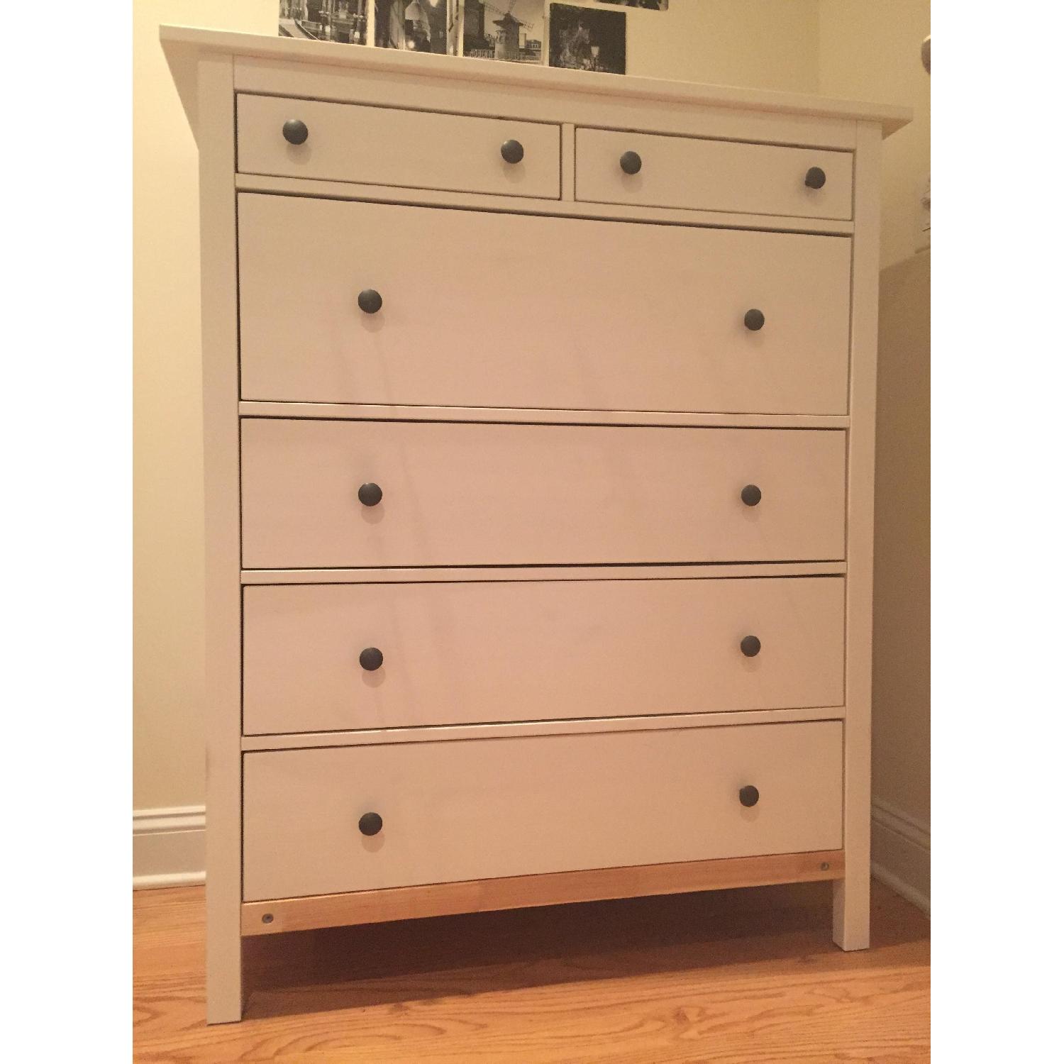 Ikea Hemnes 6-Drawer White Chest - image-1