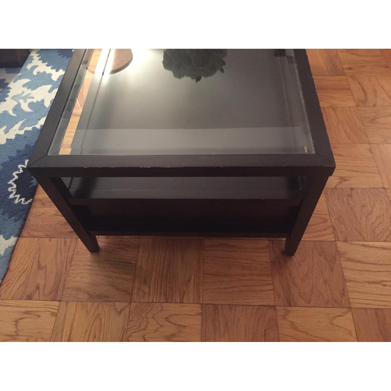 Straight from the Crate Dark Brown Wood Coffee Table - image-3
