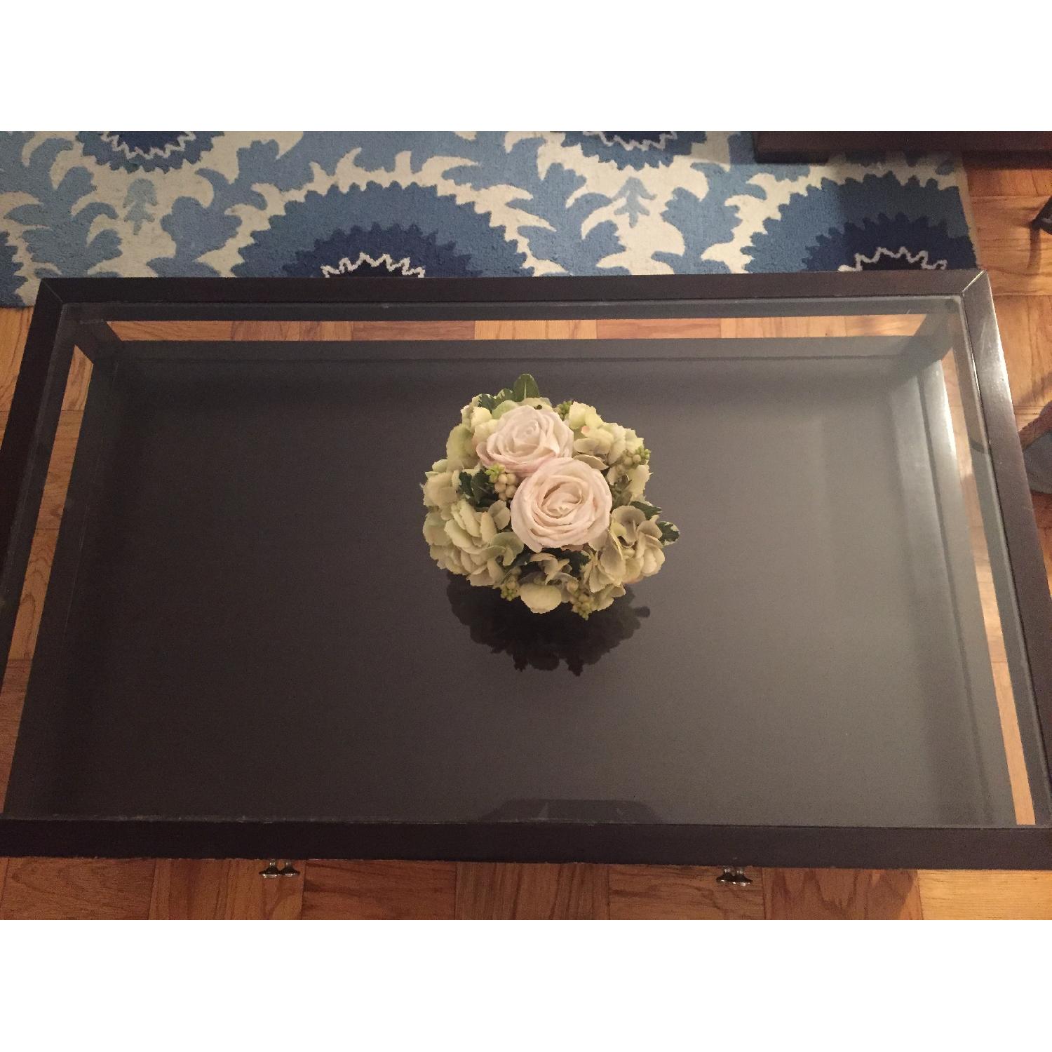 Straight from the Crate Dark Brown Wood Coffee Table - image-5