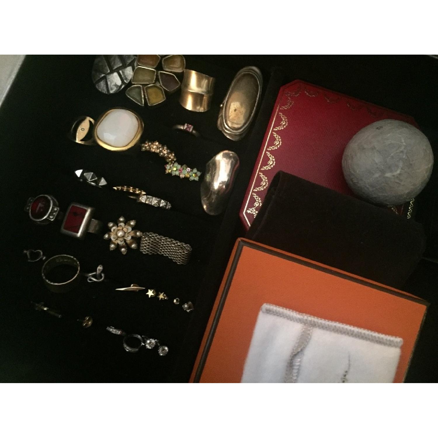 Pier 1 Hayworth Mirrored Jewelry Armoire - image-5