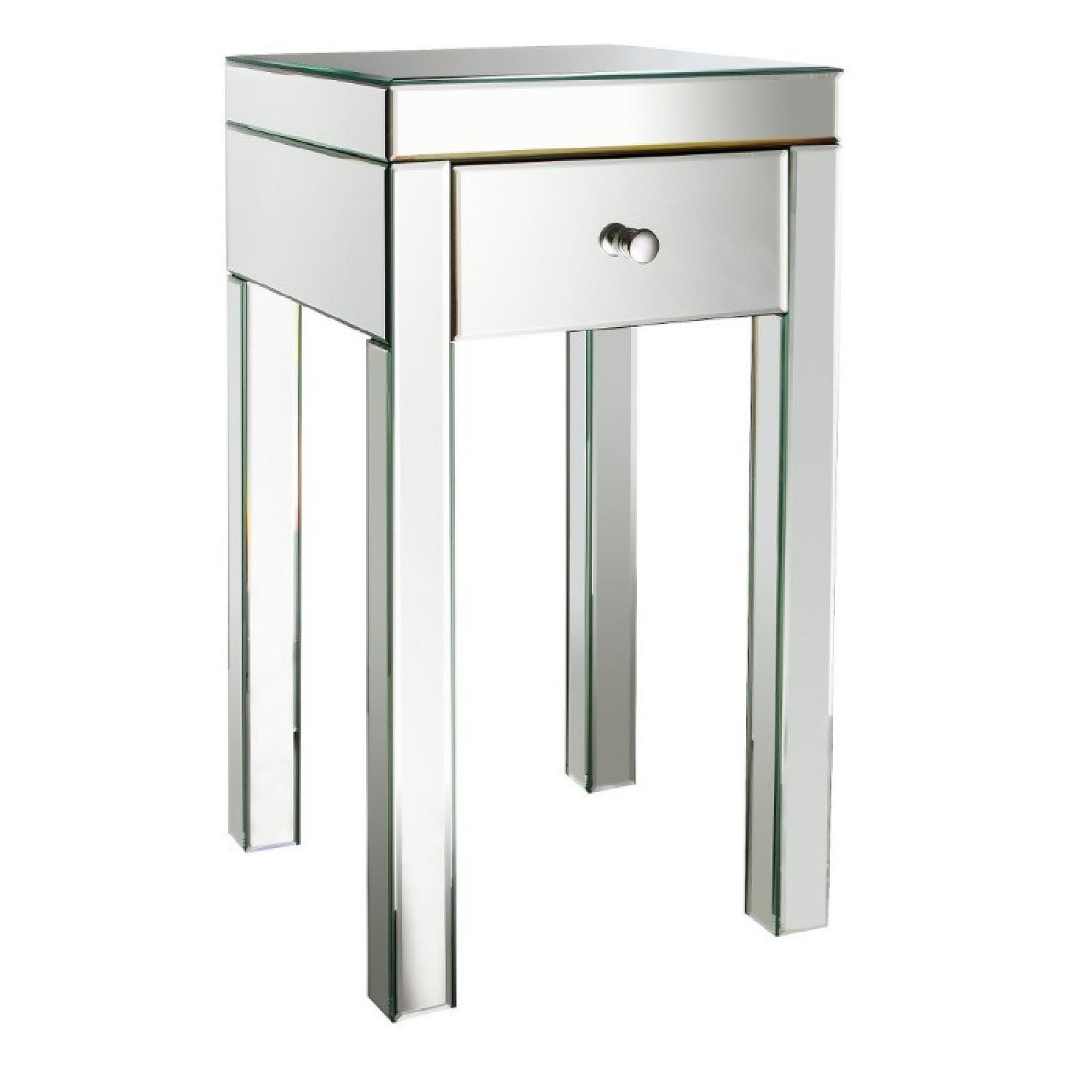 Target Mirrored Nightstands/End Tables - Pair - image-0