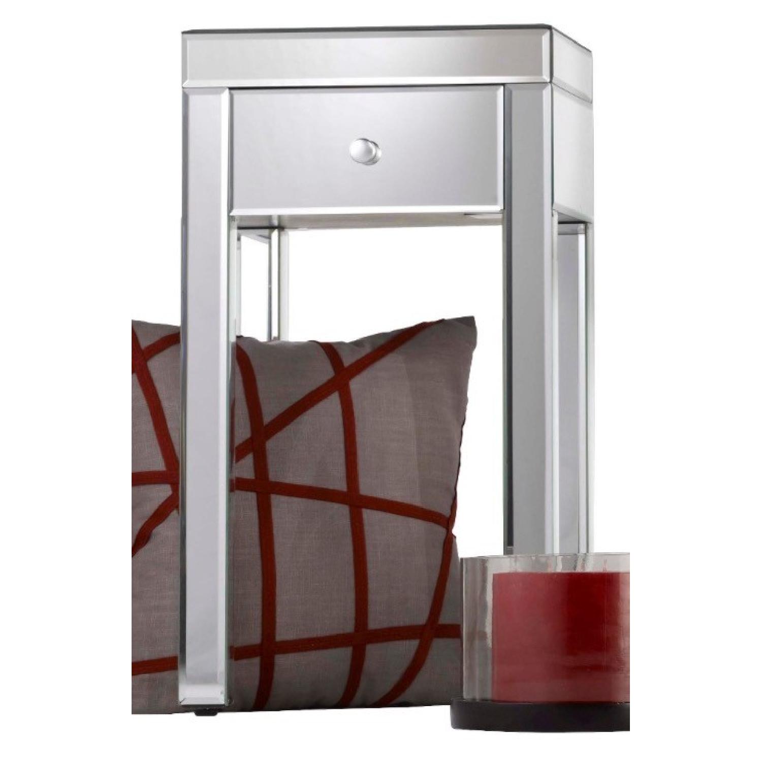 Target Mirrored Nightstands/End Tables - Pair - image-2