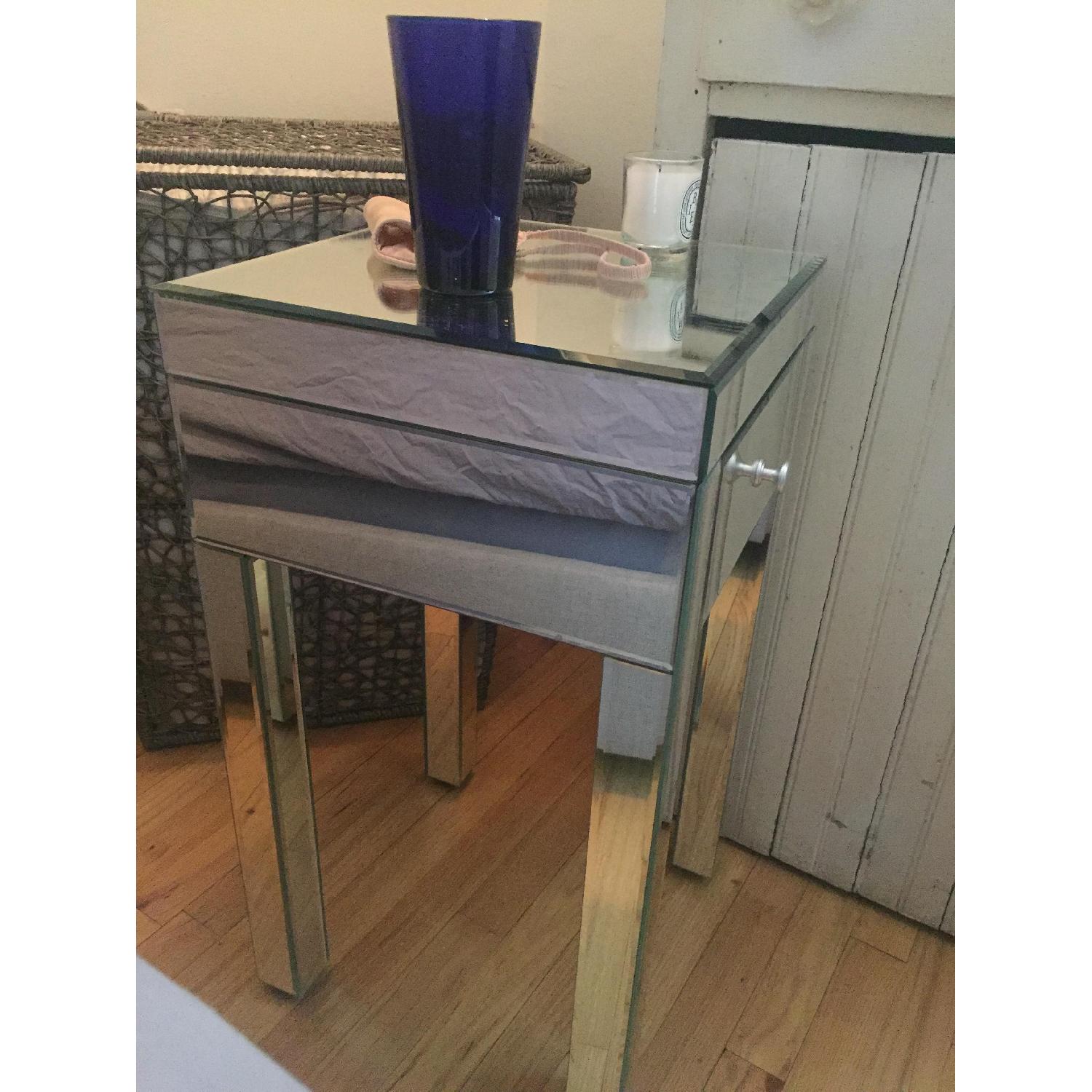 Target Mirrored Nightstands/End Tables - Pair - image-3
