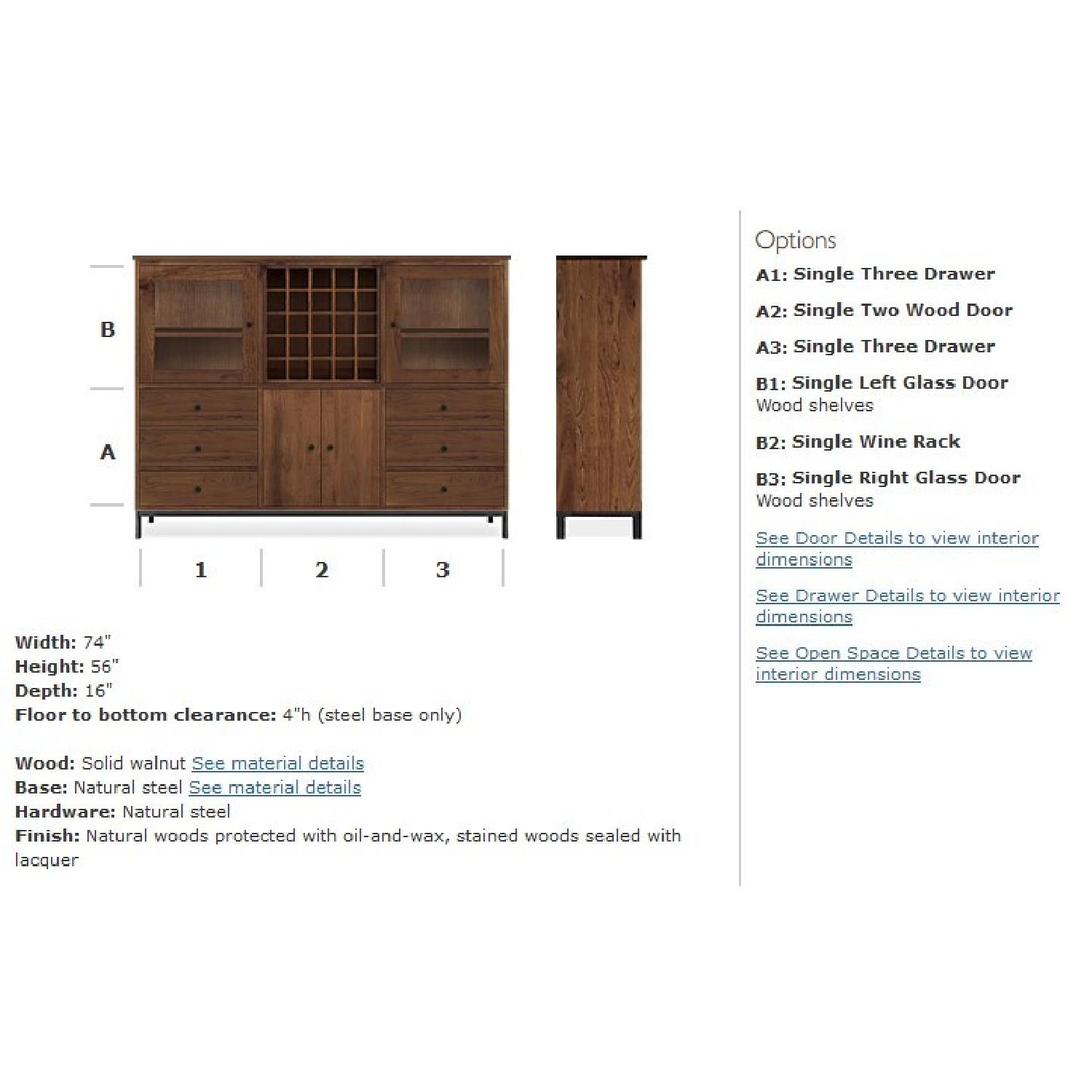 Room & Board Linear Custom Cabinet - image-3