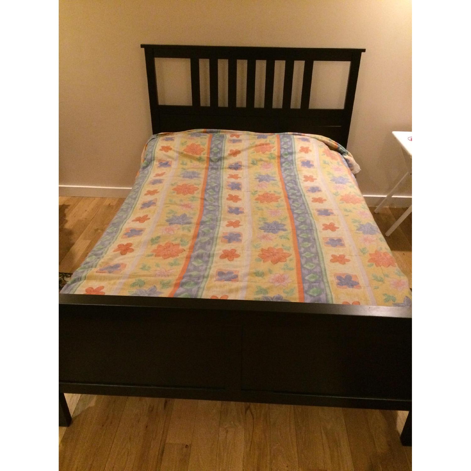 Ikea Hemnes Queen Bed Frame w/ Headboard - image-1