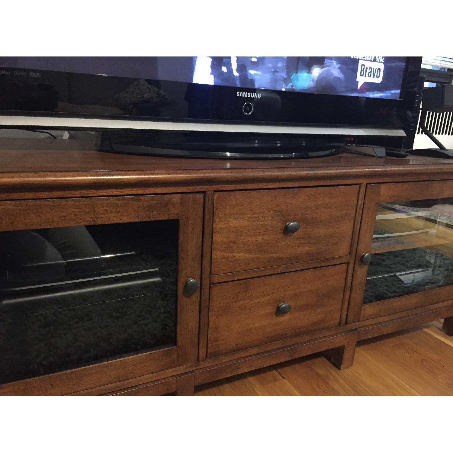 Ethan Allen Hawke Media Cabinet - image-1