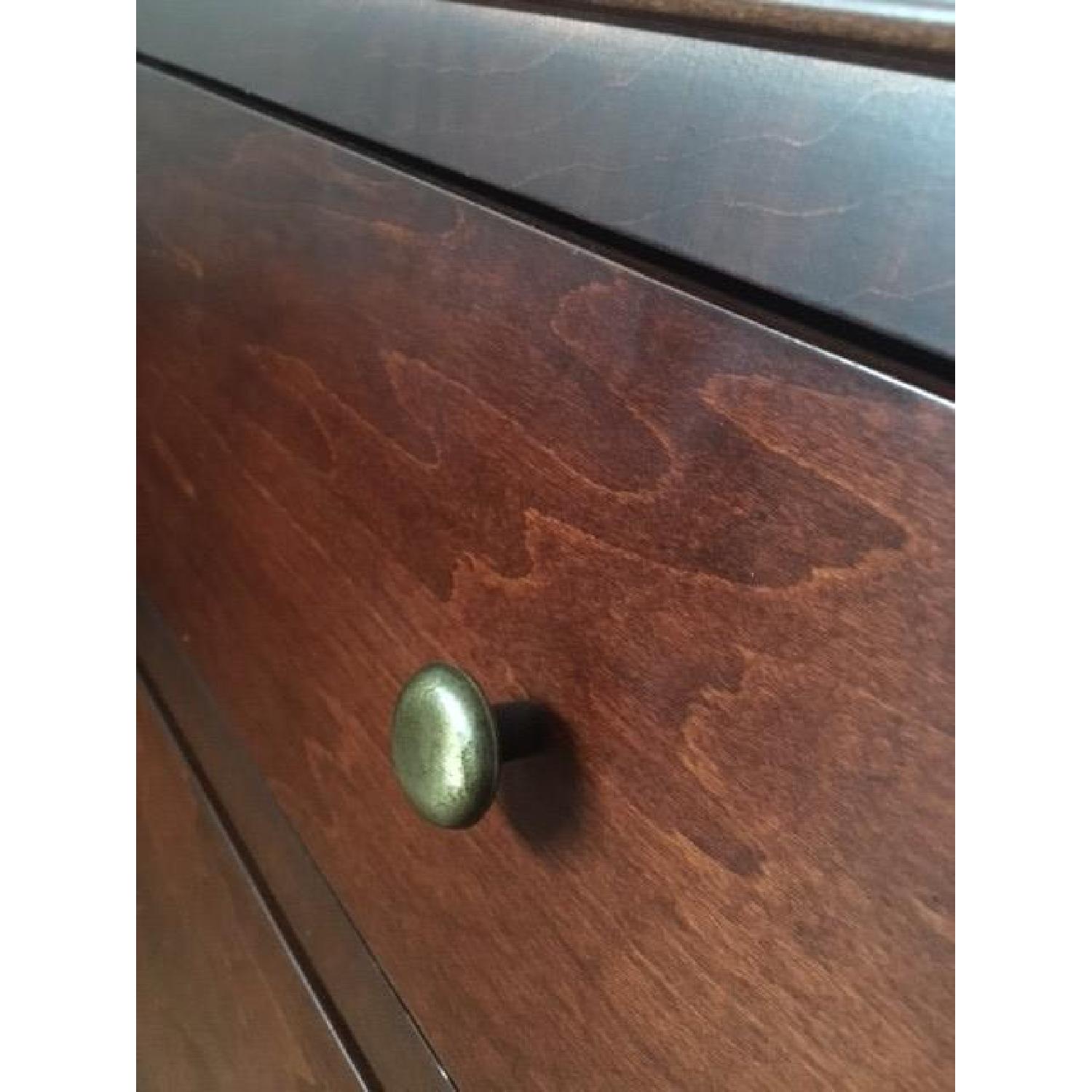 Shermag Cherry Dresser + 2 Nightstands - image-5