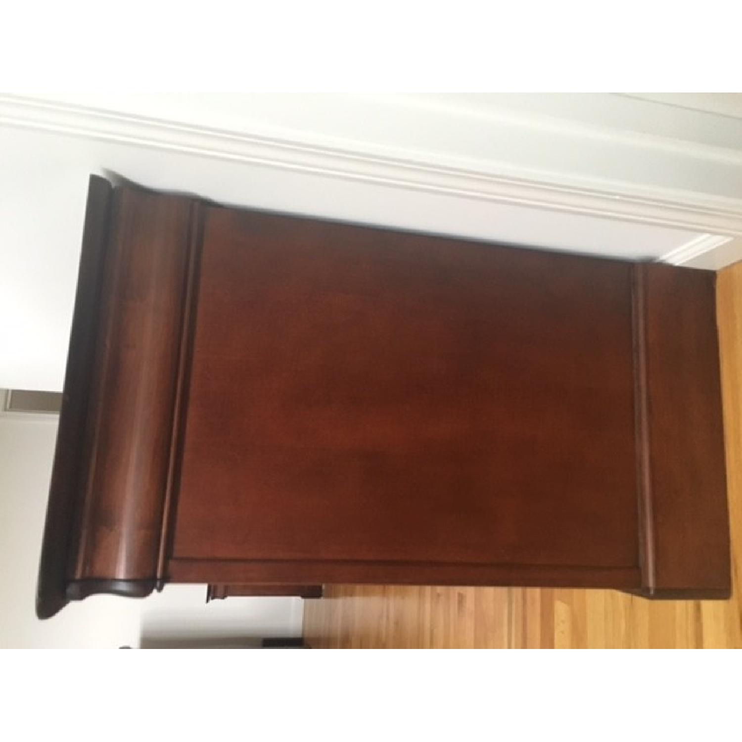 Shermag Cherry Dresser + 2 Nightstands - image-11