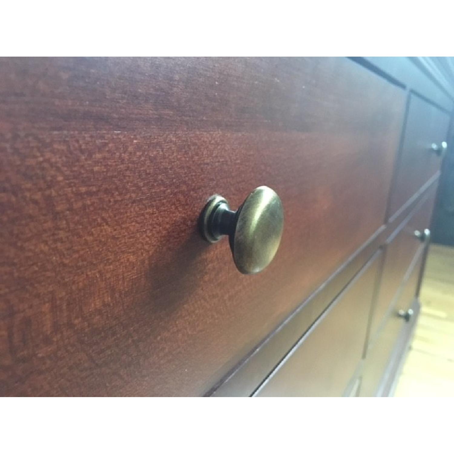 Shermag Cherry Dresser + 2 Nightstands - image-13