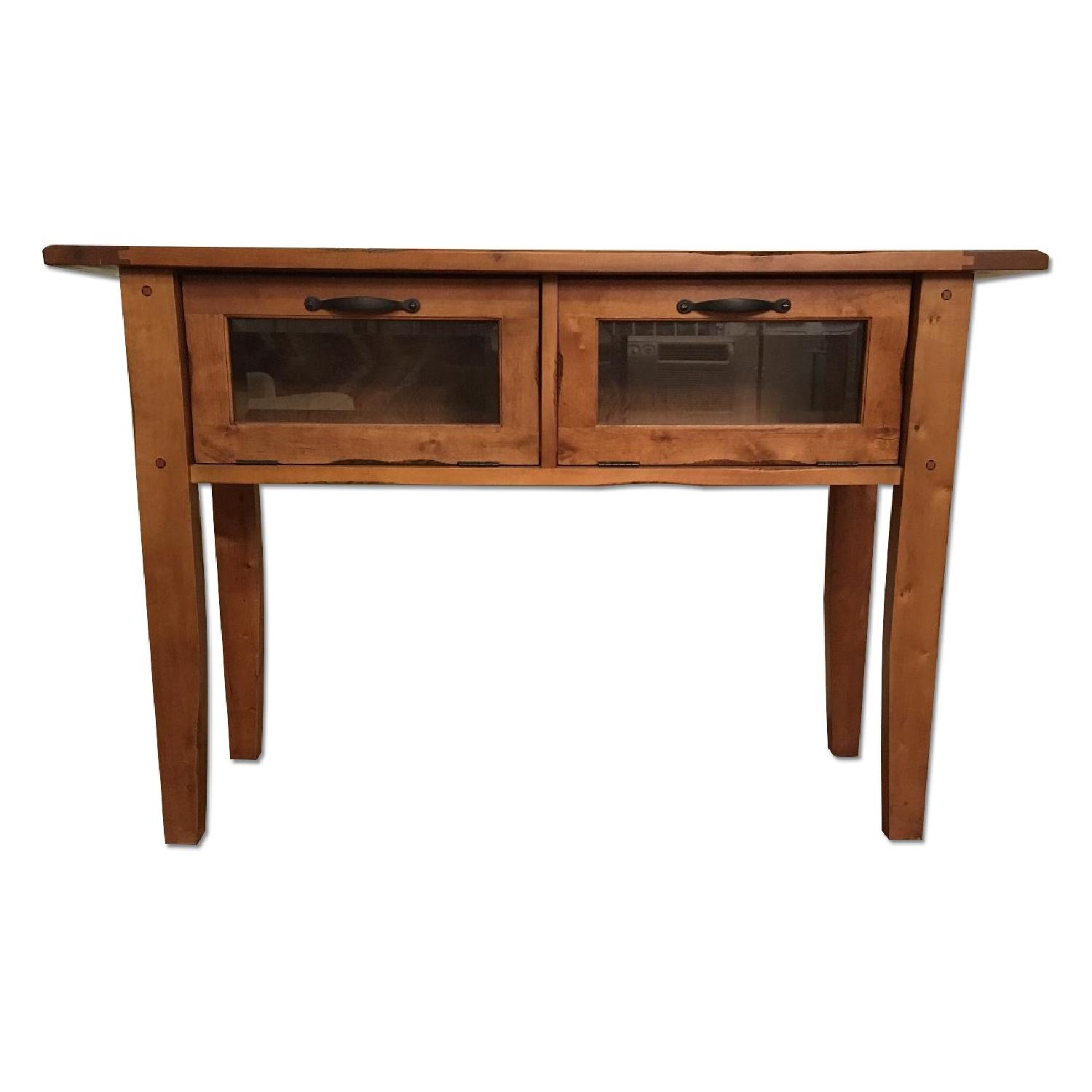 Console Table w/ Storage - image-0
