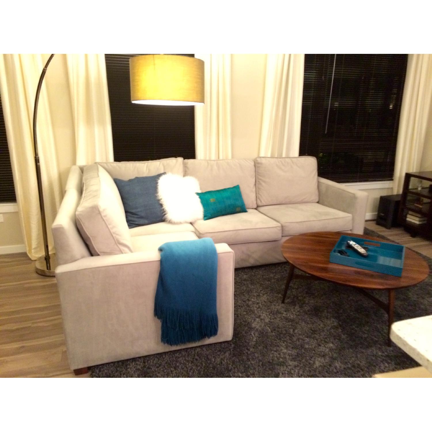 Crate & Barrel Bel Air Round Coffee Table - image-3