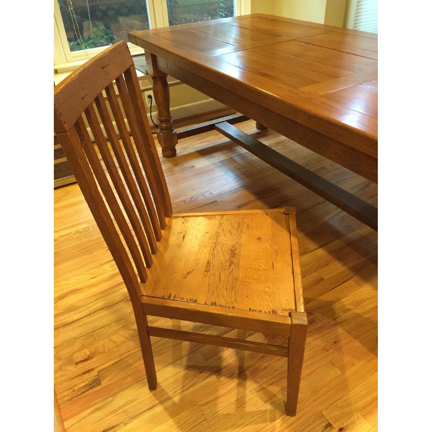 Restoration Hardware French Oak Table - image-5