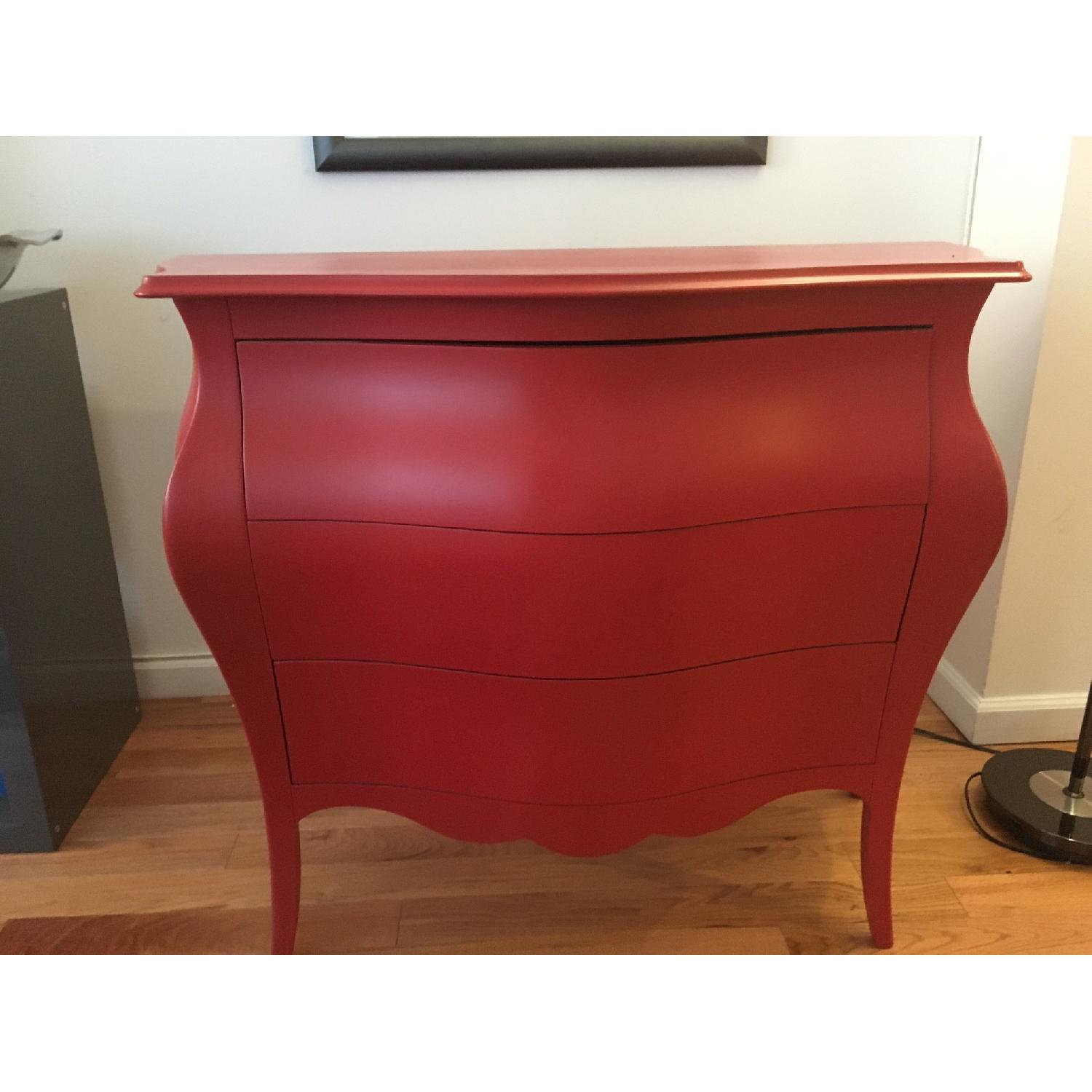 Solid Wood Red Dresser - image-3