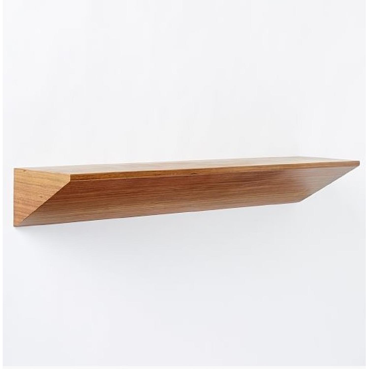 West Elm Wedge Shelves - Pair - image-1