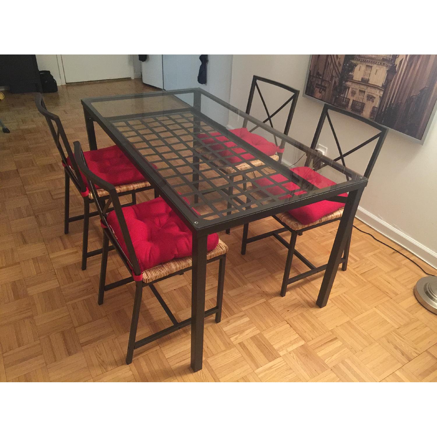 Ikea Granas Dining Room Table w/ 4 Chairs AptDeco