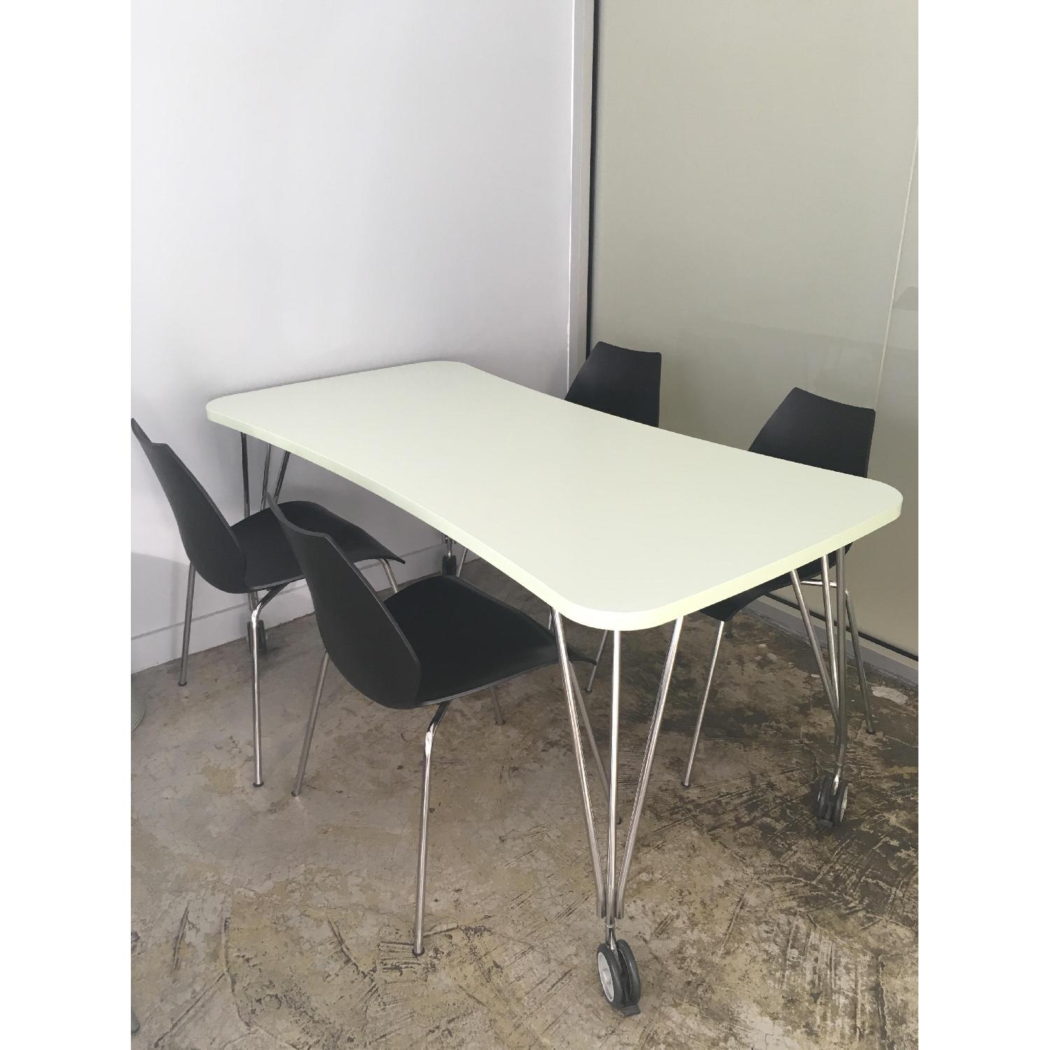 Kartell Max Table in Fennel Green - image-5