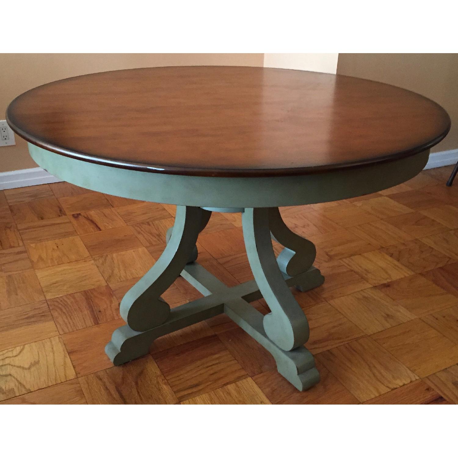 Pier 1 Wood Dining Table - image-1