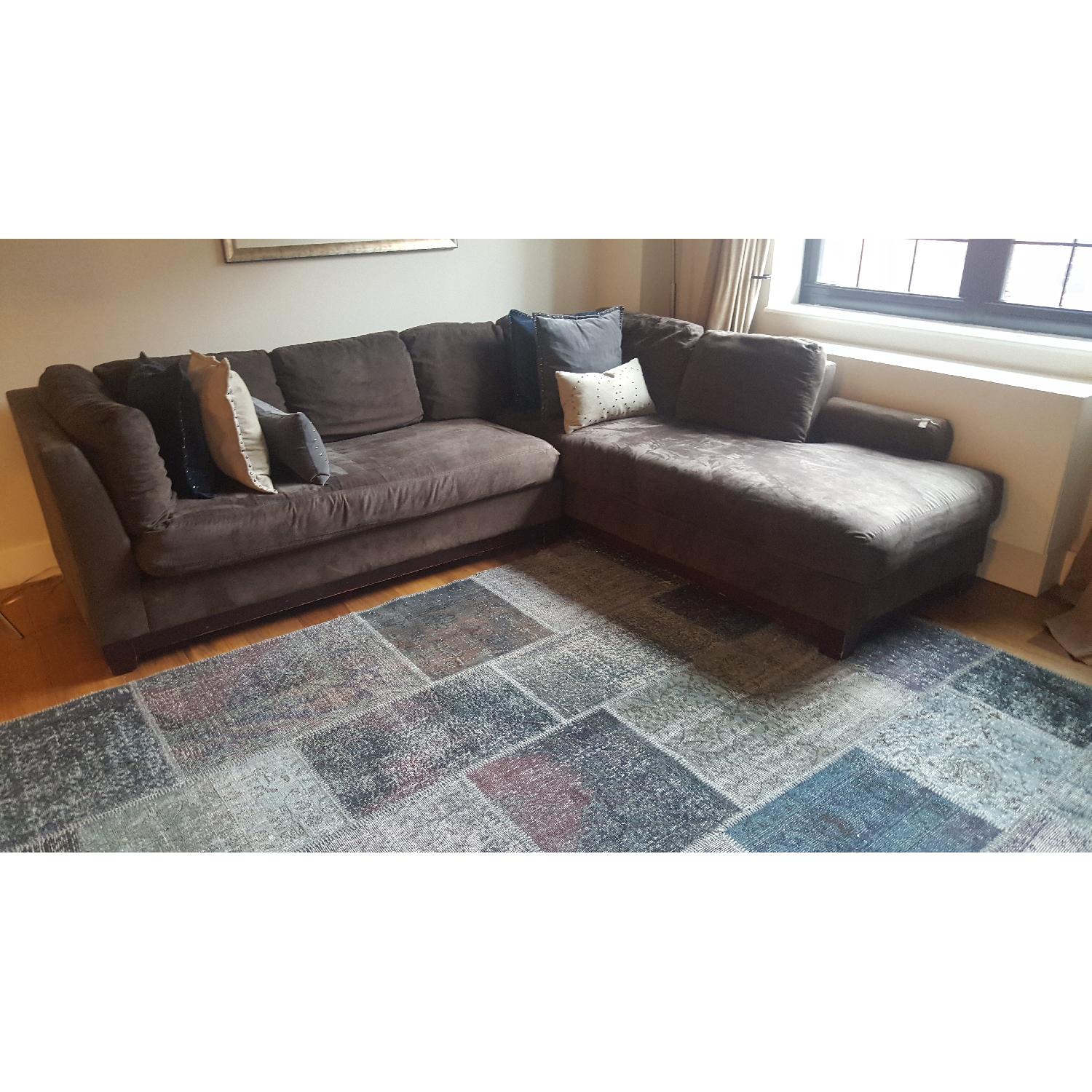 Sherrill Precedent Custom Sectional w/ Chaise - image-1