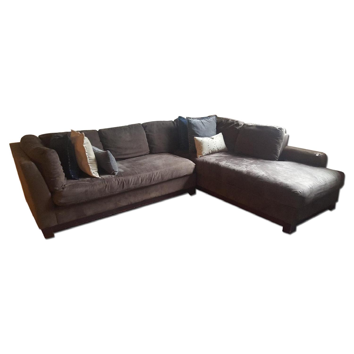 Sherrill Precedent Custom Sectional w/ Chaise - image-0