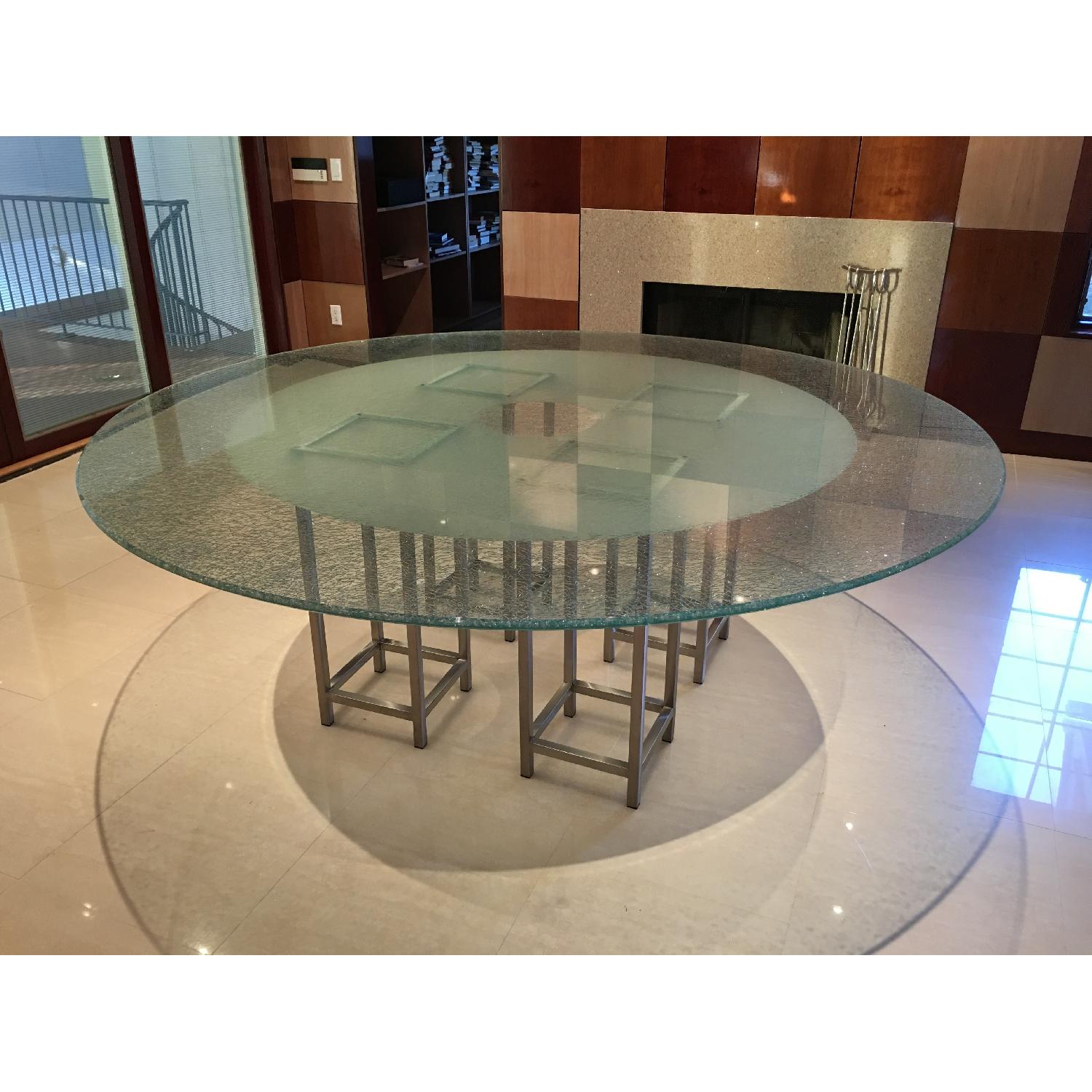 Unique Glass Dining Table - image-6