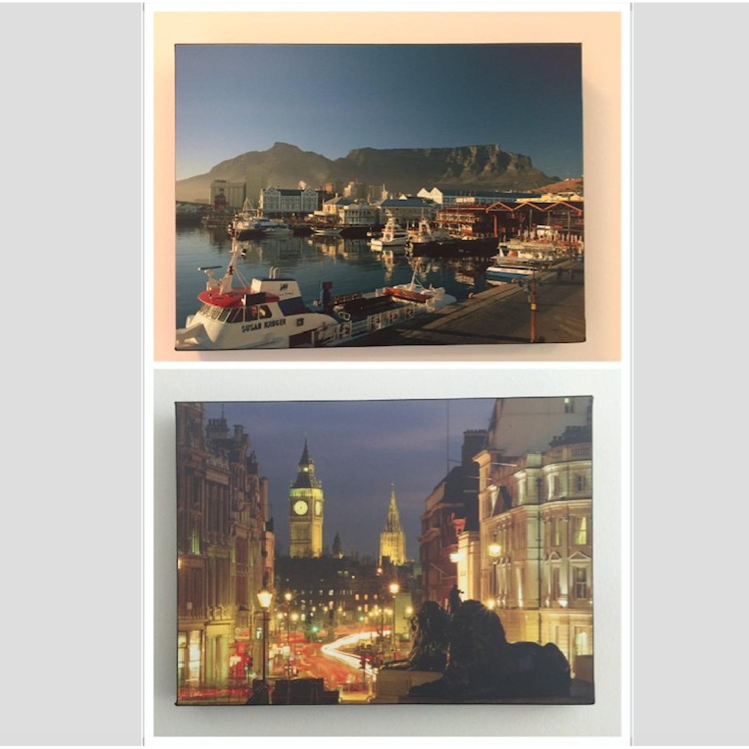 Photographic Print of -Cape Town South Africa/London Night - - image-1