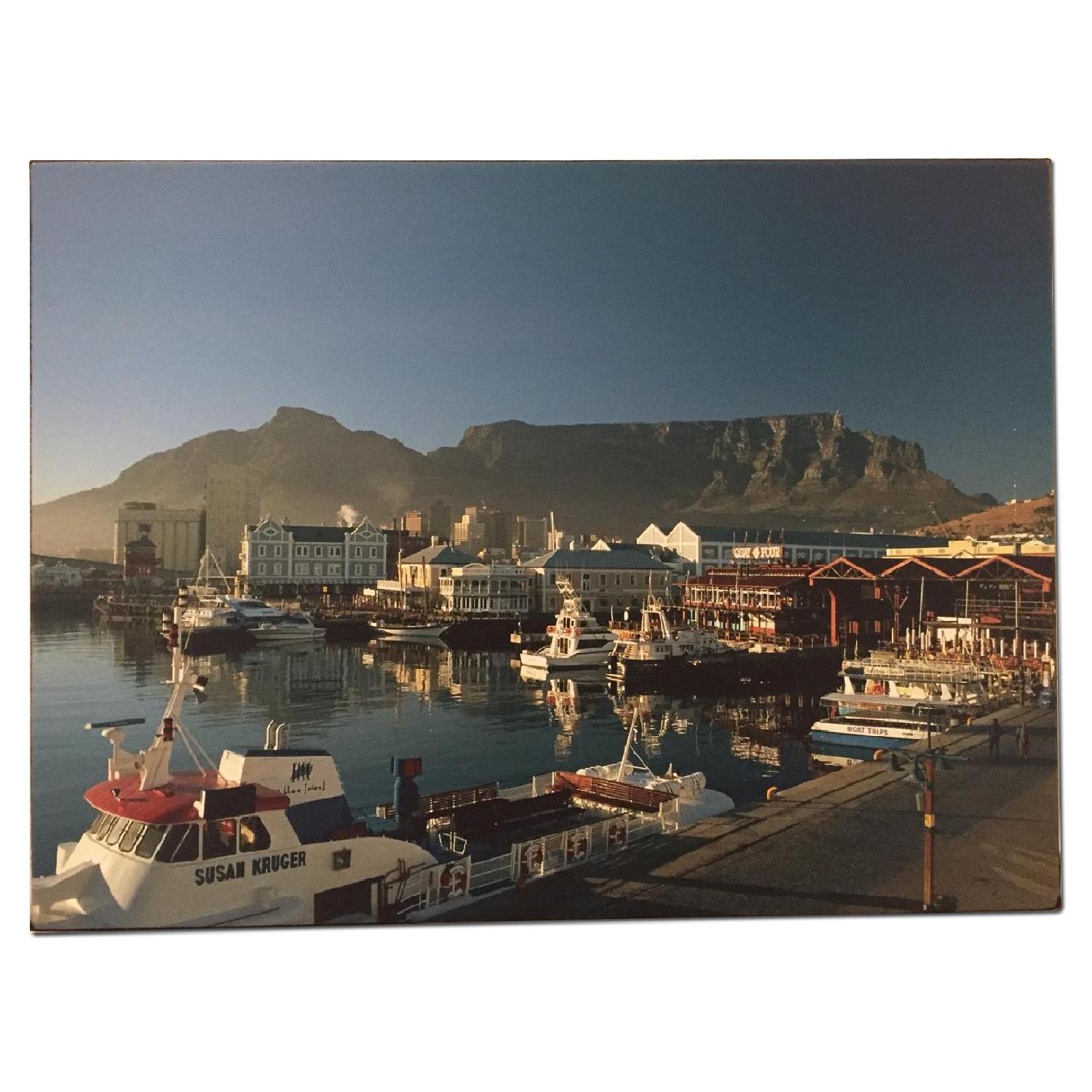 Photographic Print of -Cape Town South Africa/London Night - - image-0